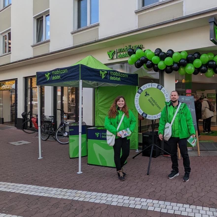 Mitarbeiter im Einsatz