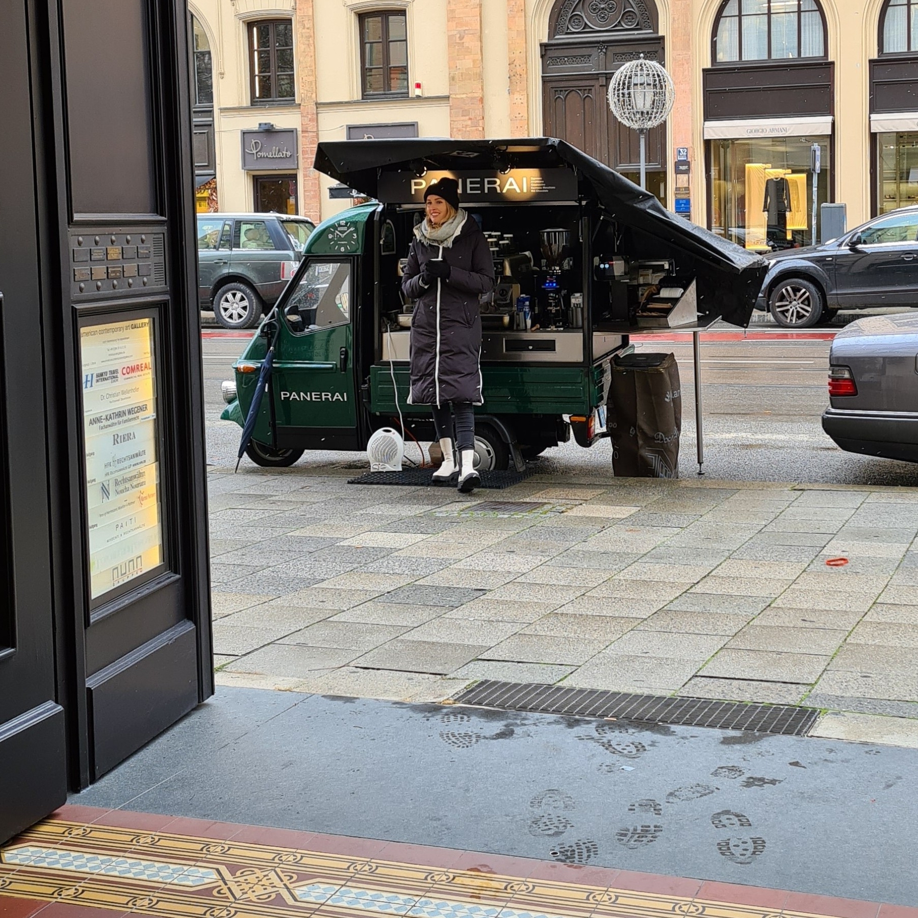 Mitarbeiter im Einsatz