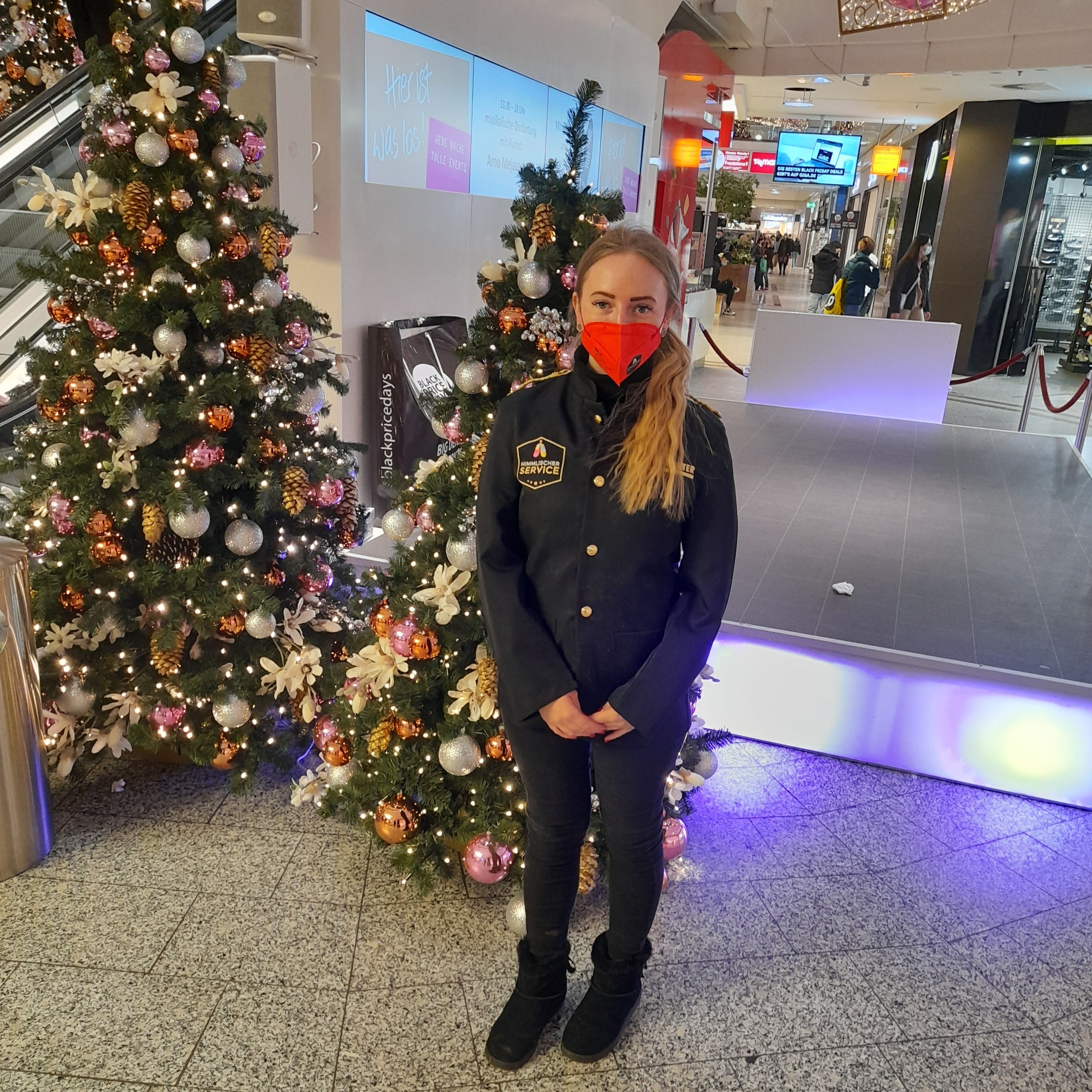 Mitarbeiter im Einsatz