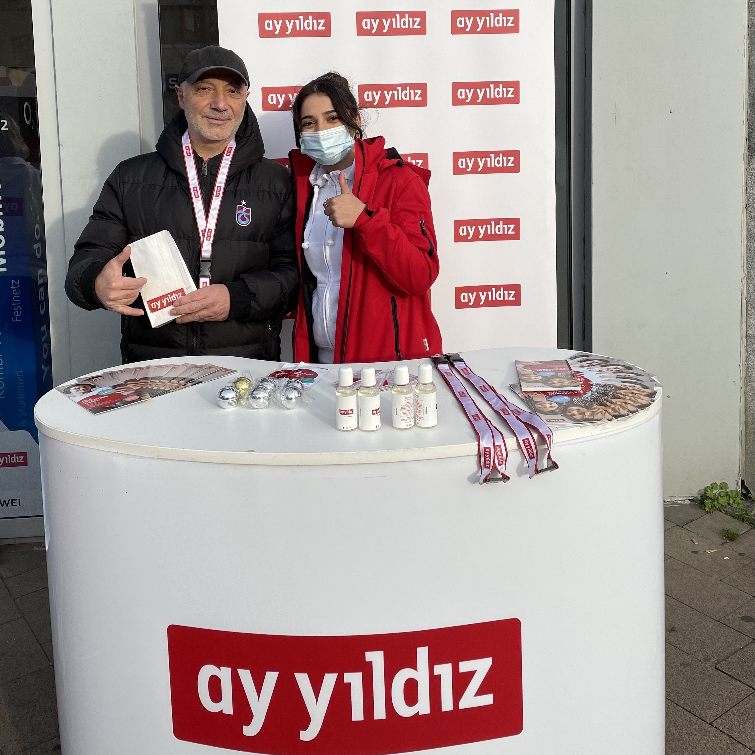 Mitarbeiter im Einsatz