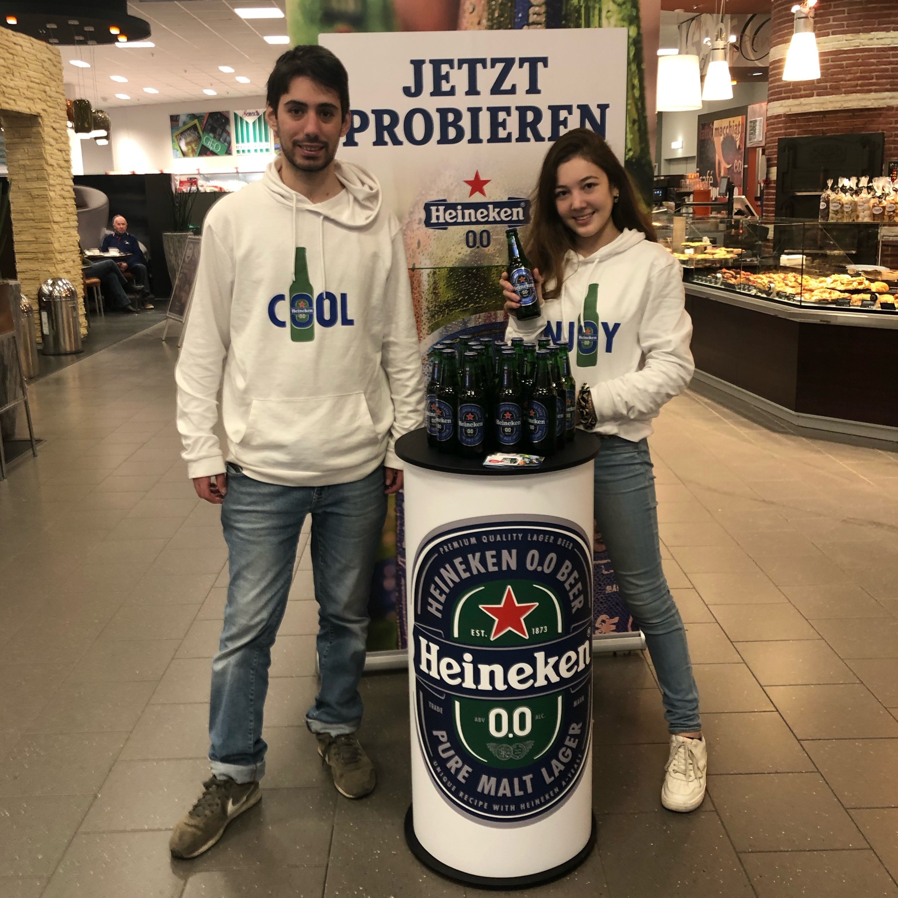 Mitarbeiter im Einsatz