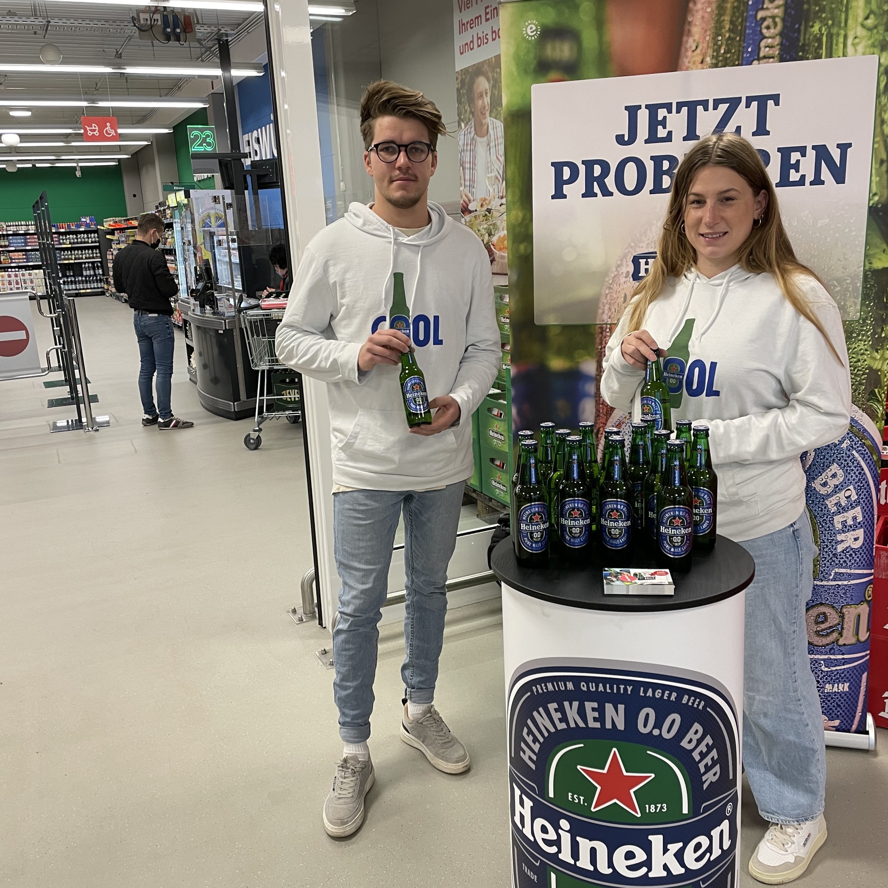 Mitarbeiter im Einsatz