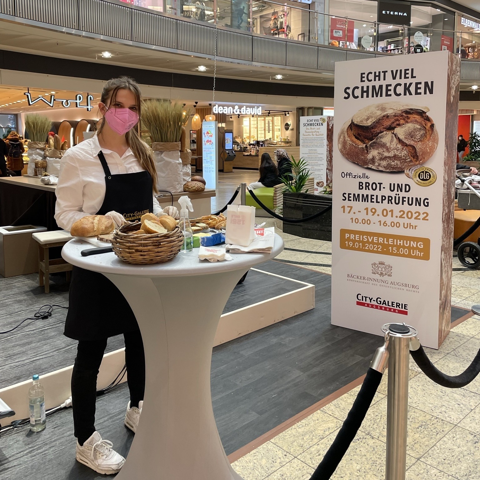 Mitarbeiter im Einsatz