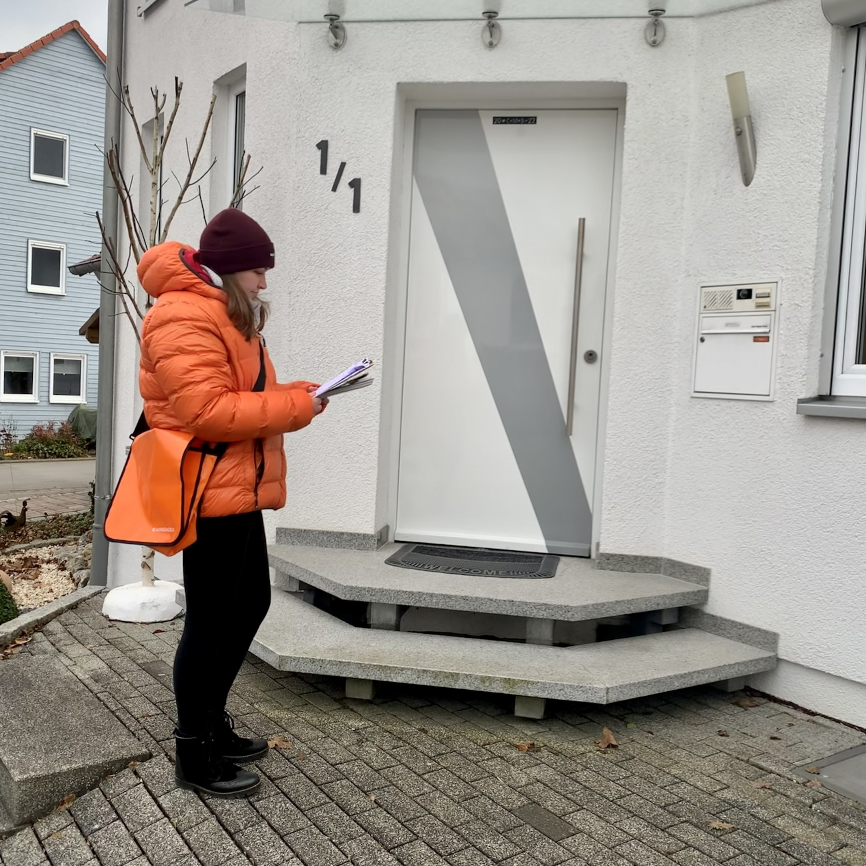 Mitarbeiter im Einsatz