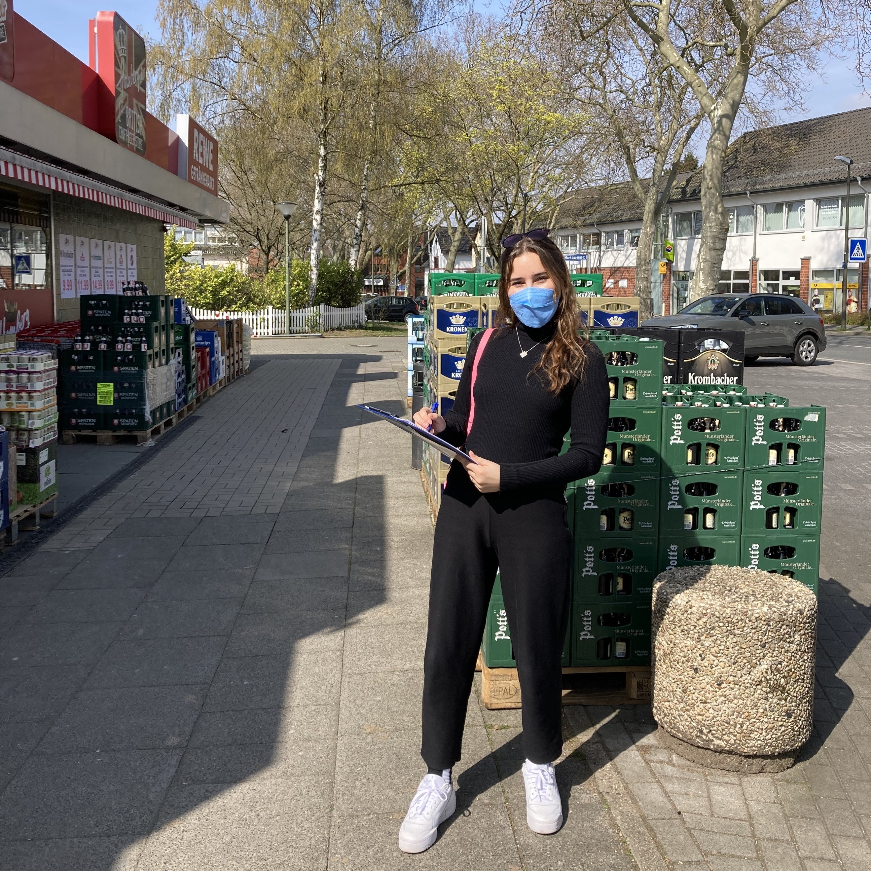 Mitarbeiter im Einsatz