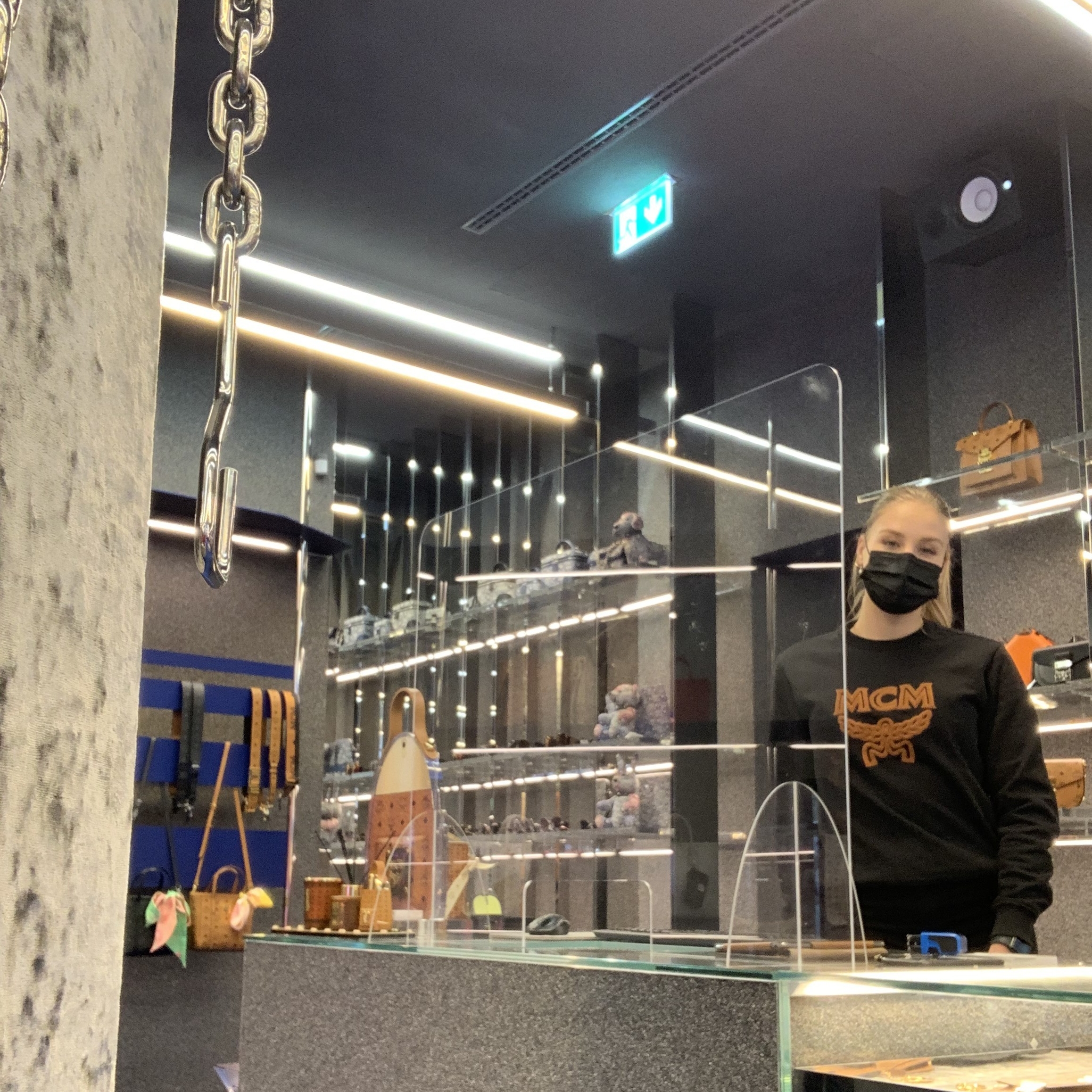 Mitarbeiter im Einsatz