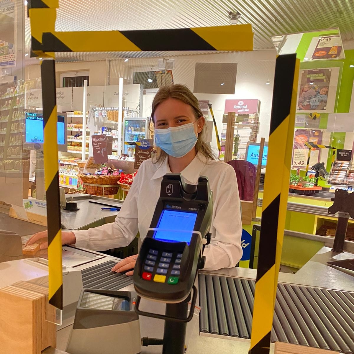 Mitarbeiter im Einsatz