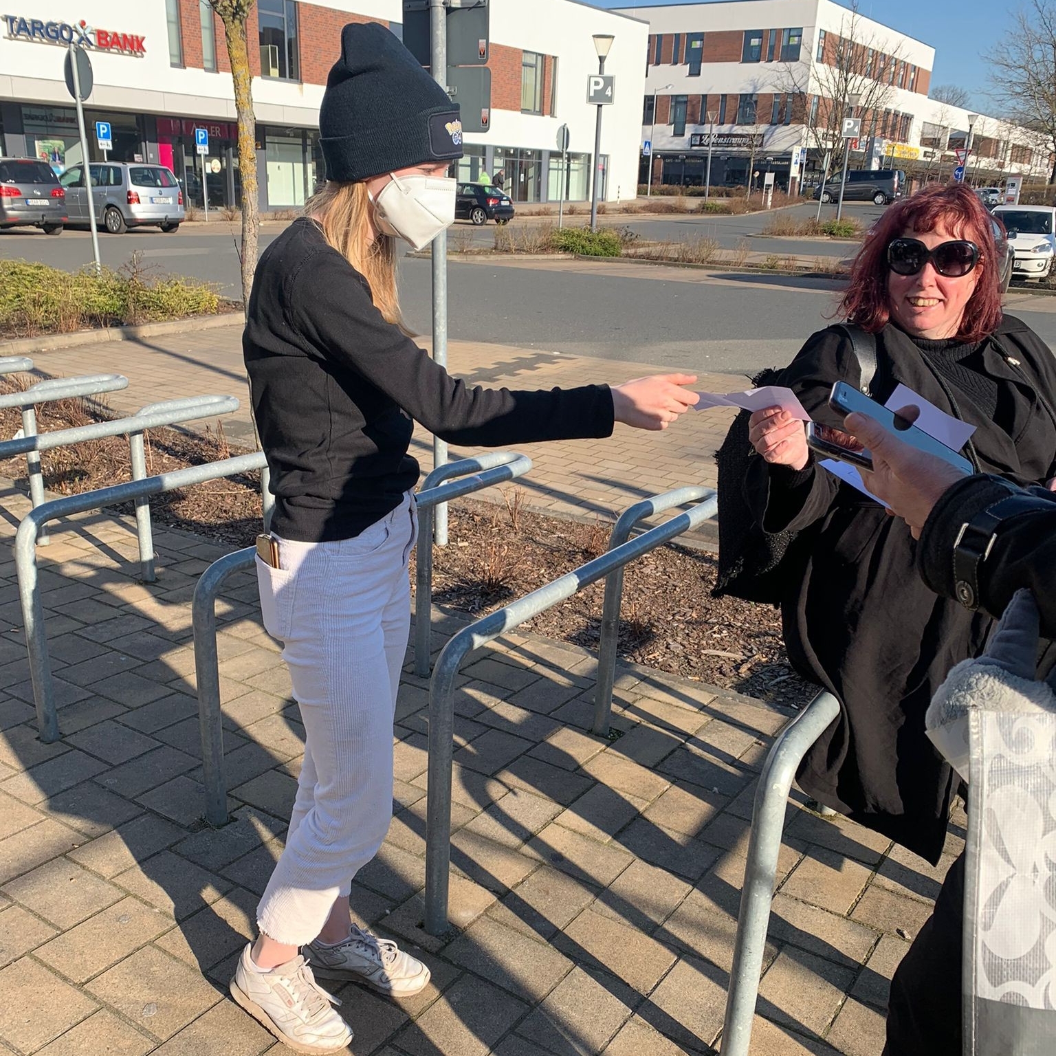 Mitarbeiter im Einsatz