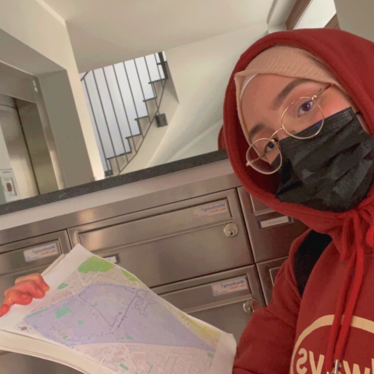 Mitarbeiter im Einsatz