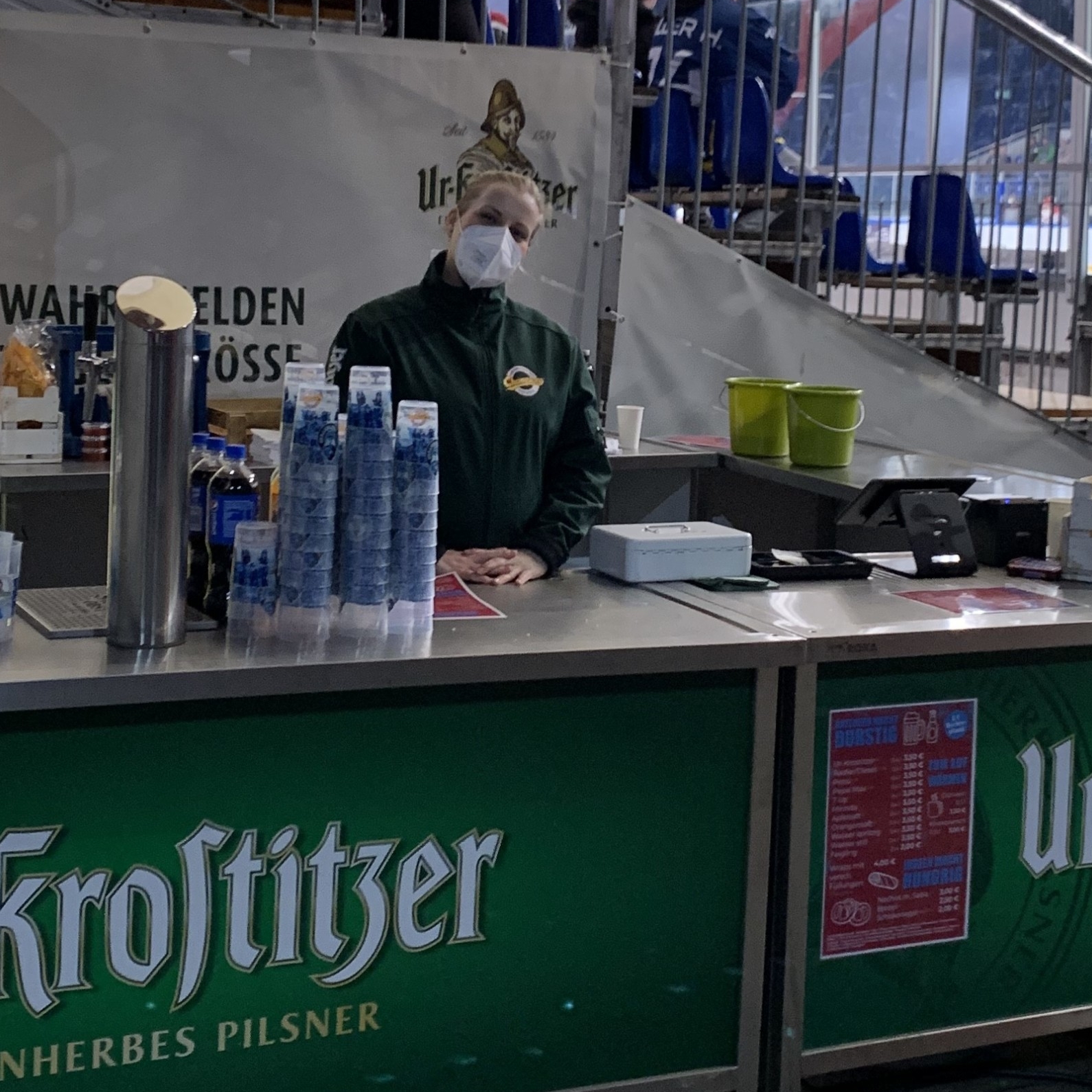 Mitarbeiter im Einsatz
