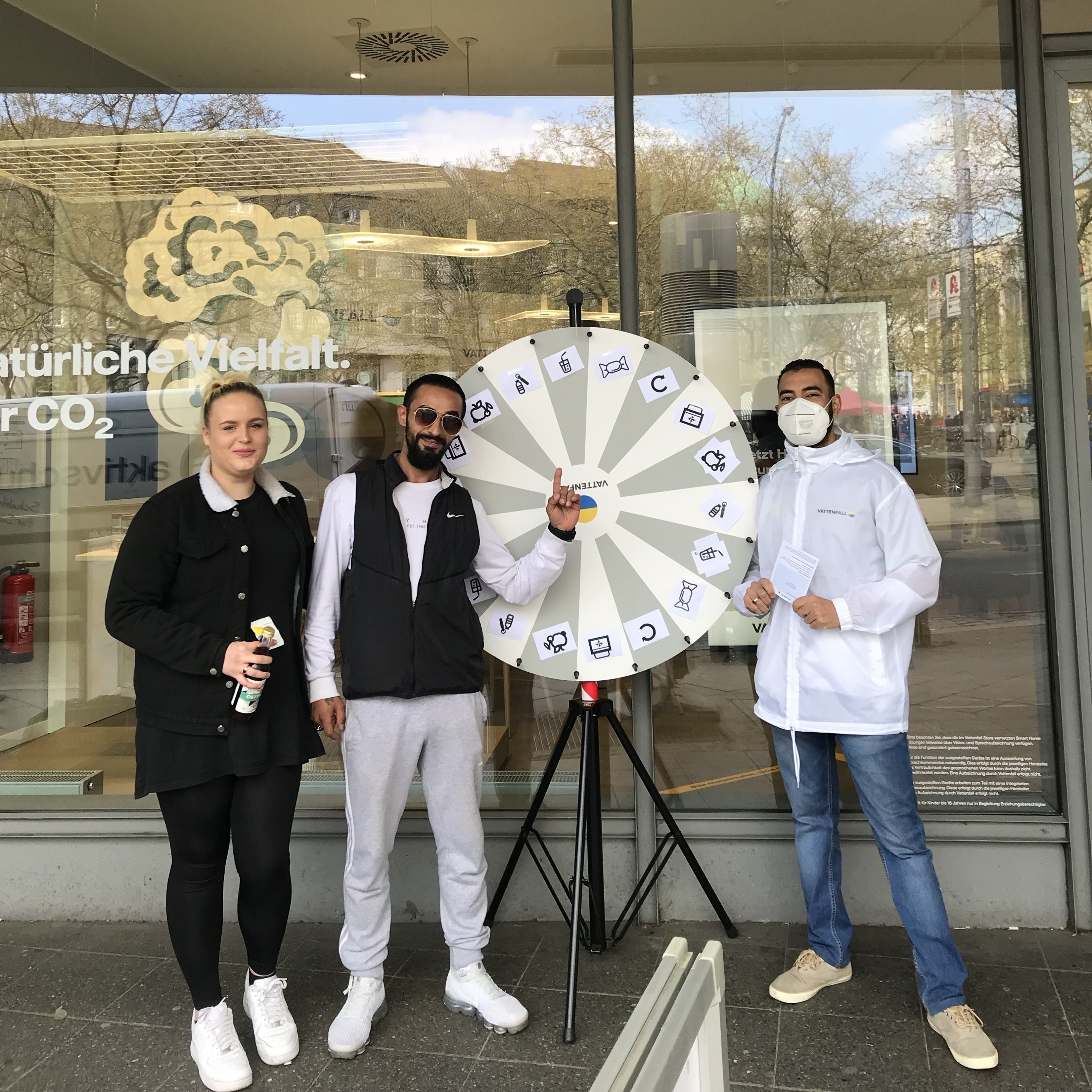 Mitarbeiter im Einsatz