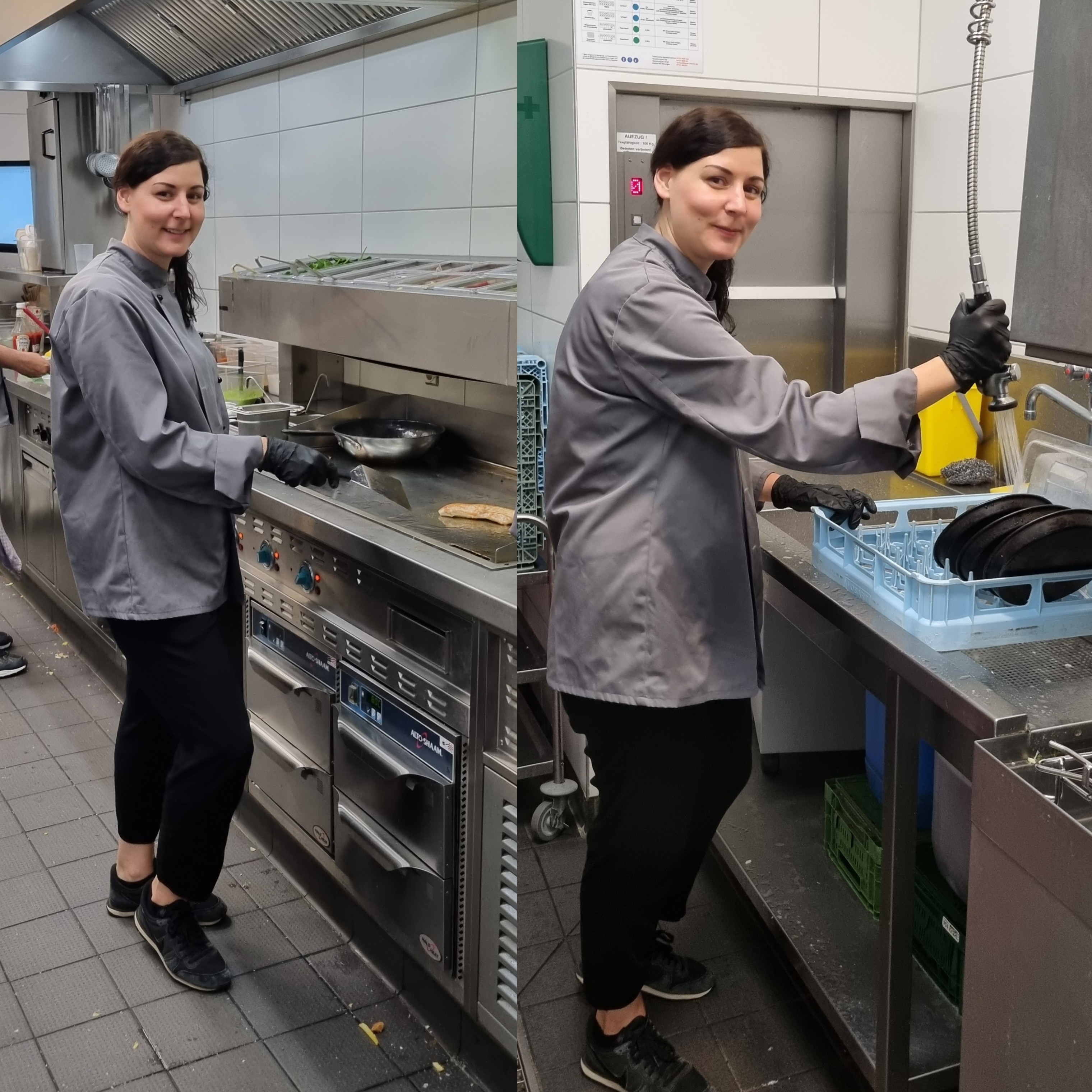 Mitarbeiter im Einsatz