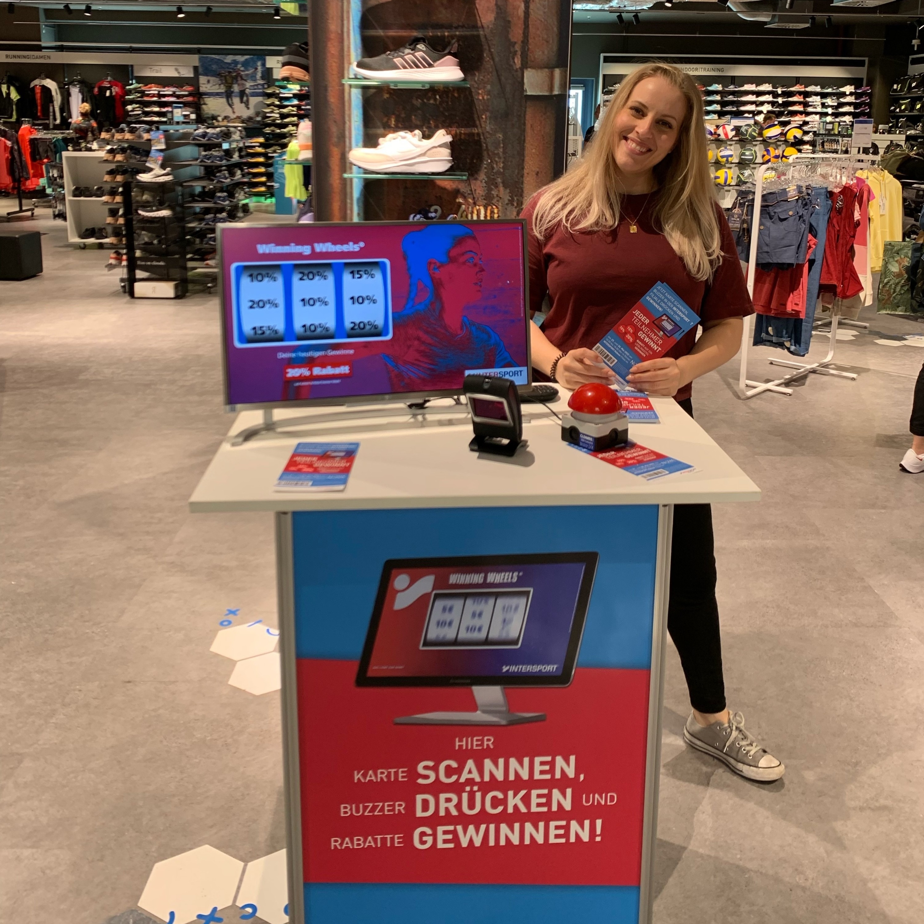 Mitarbeiter im Einsatz