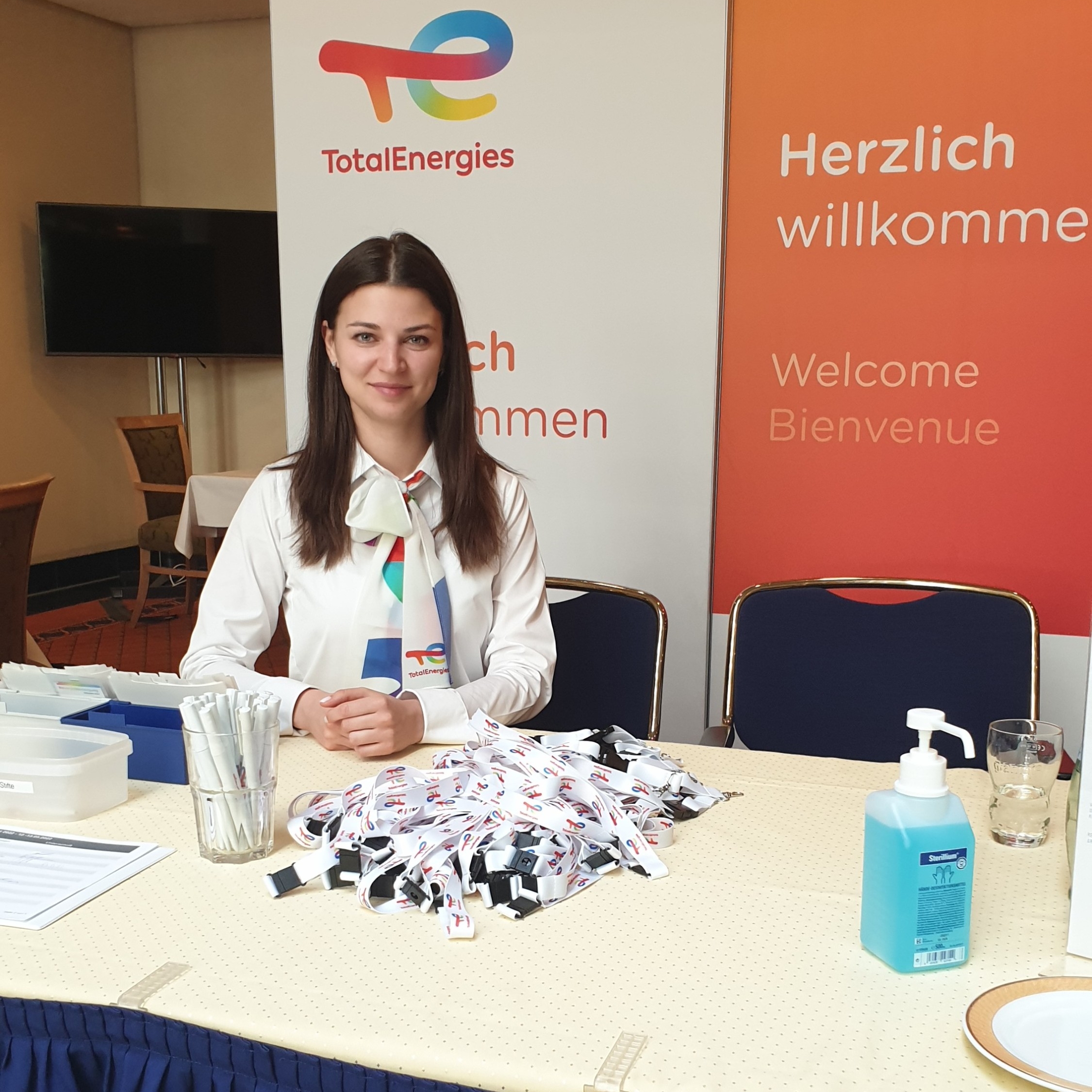 Mitarbeiter im Einsatz