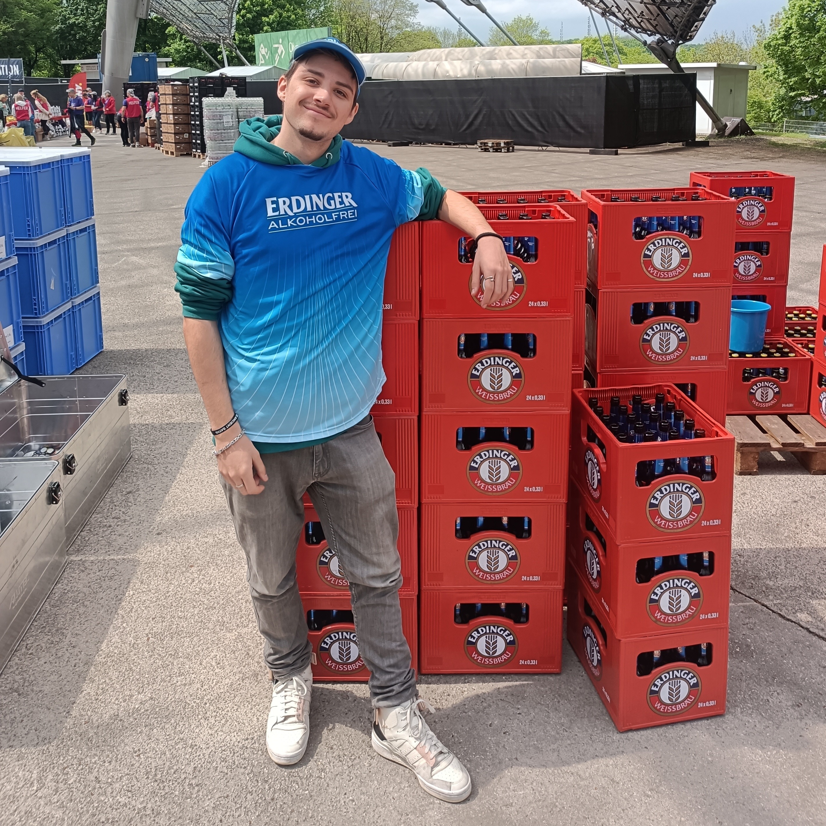 Mitarbeiter im Einsatz
