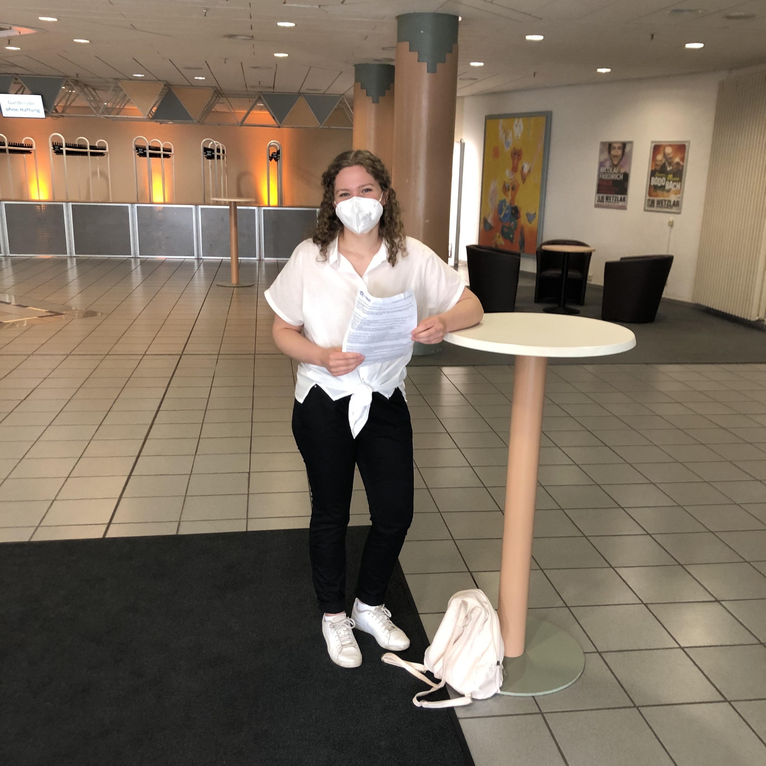 Mitarbeiter im Einsatz