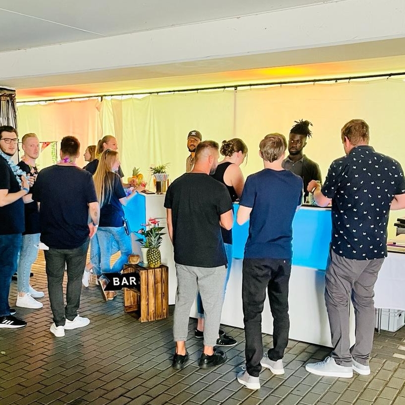 Mitarbeiter im Einsatz