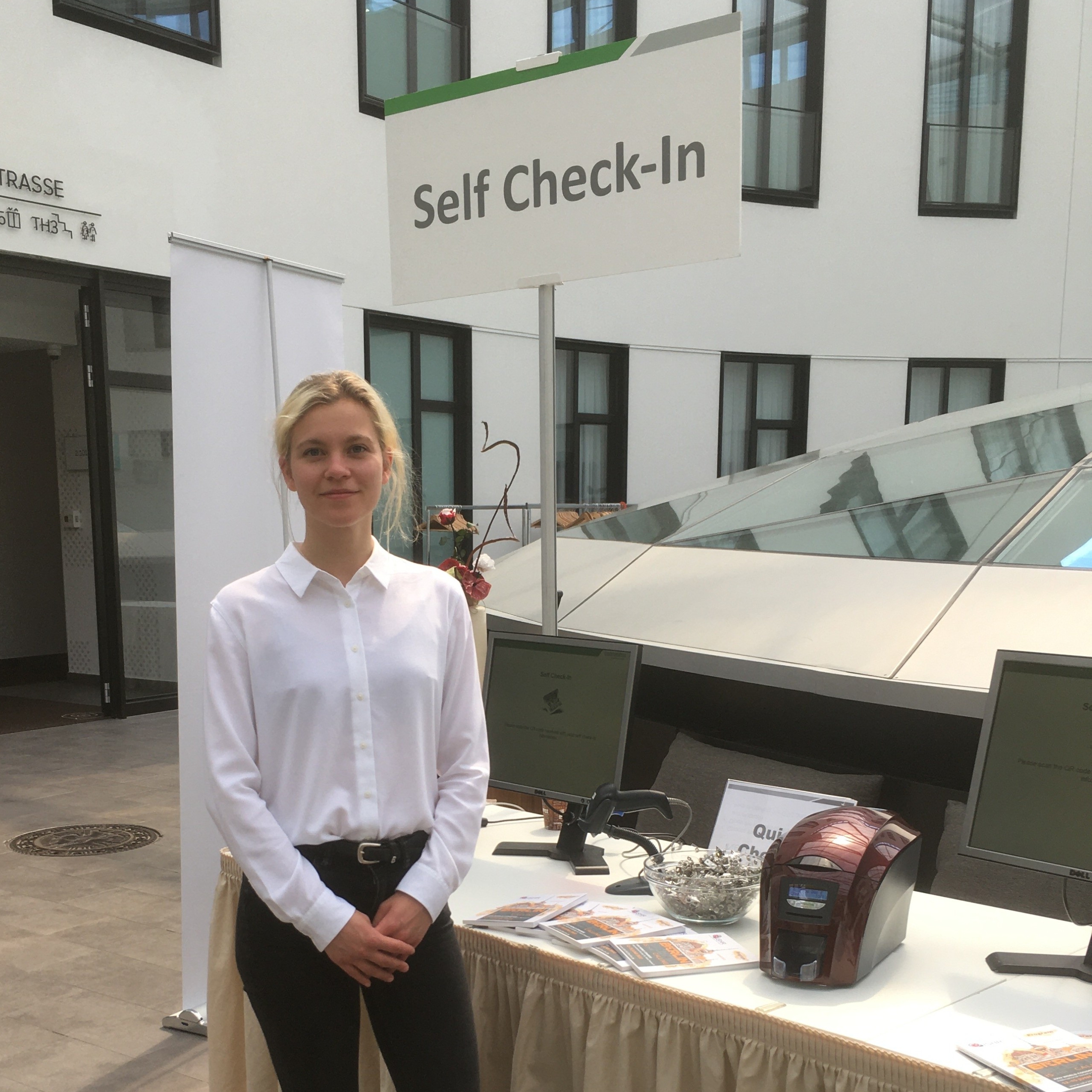 Mitarbeiter im Einsatz