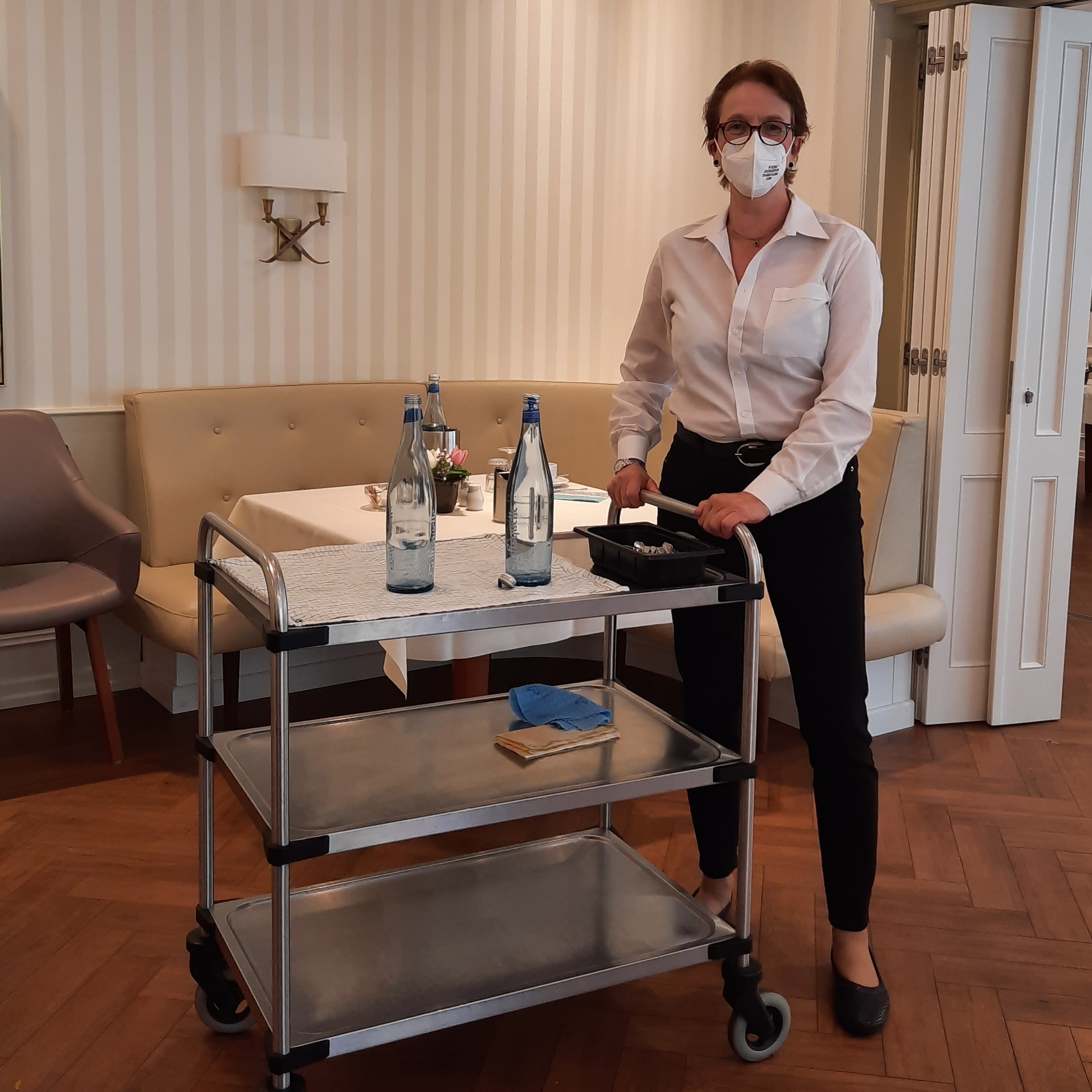 Mitarbeiter im Einsatz