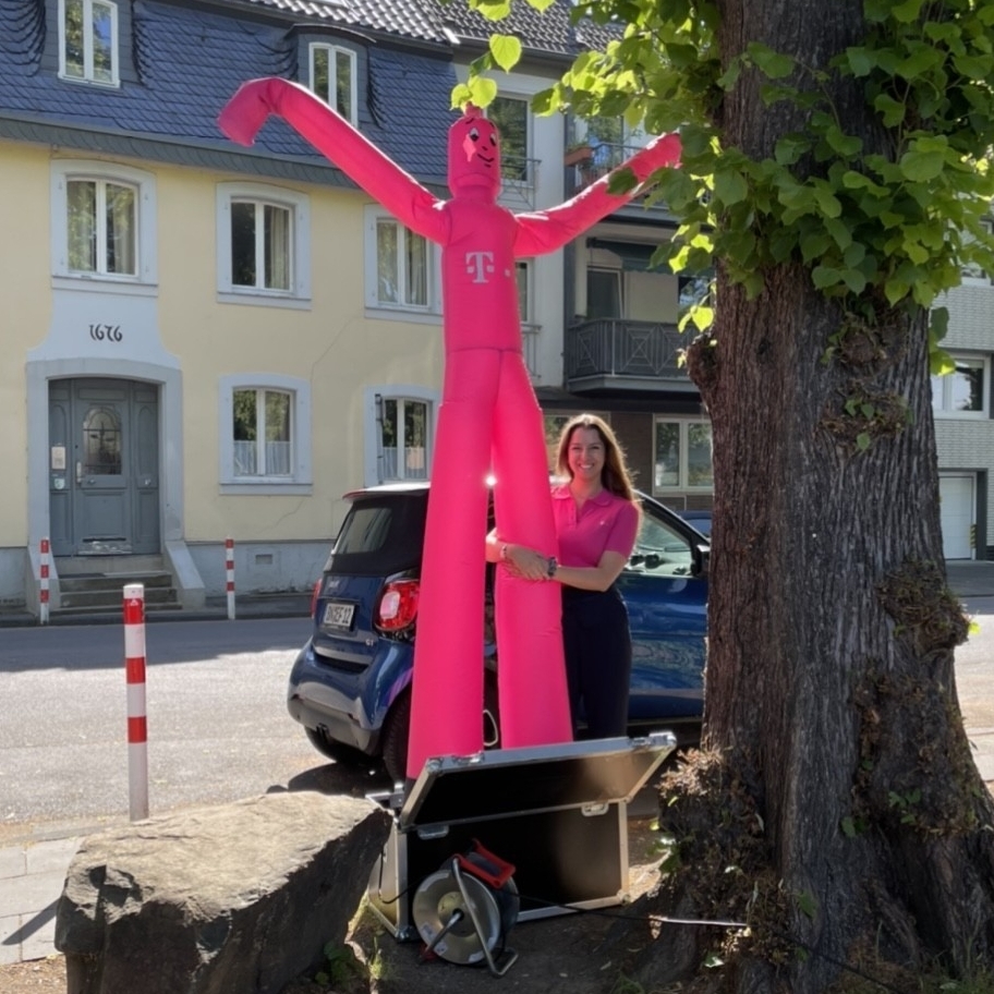 Mitarbeiter im Einsatz