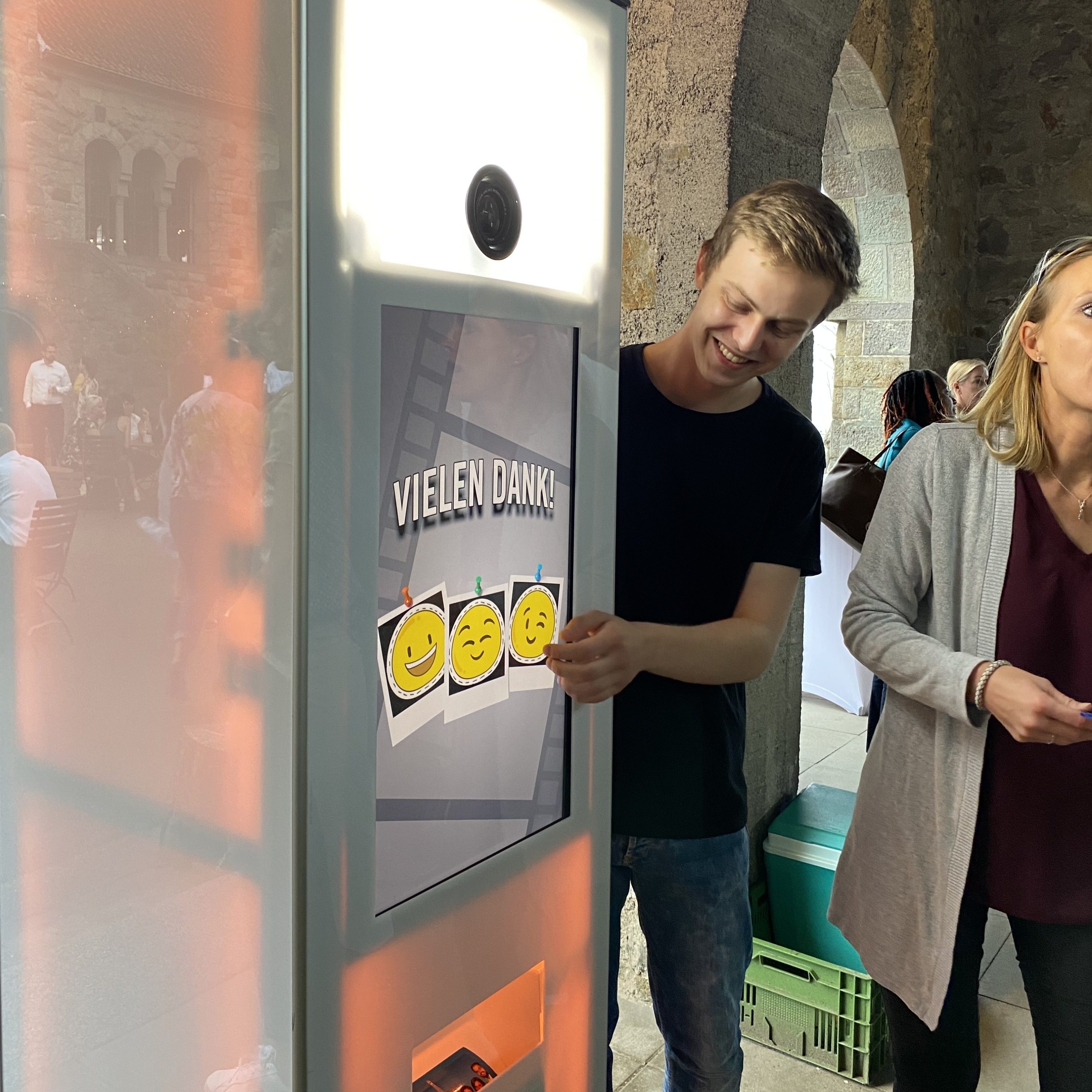 Mitarbeiter im Einsatz