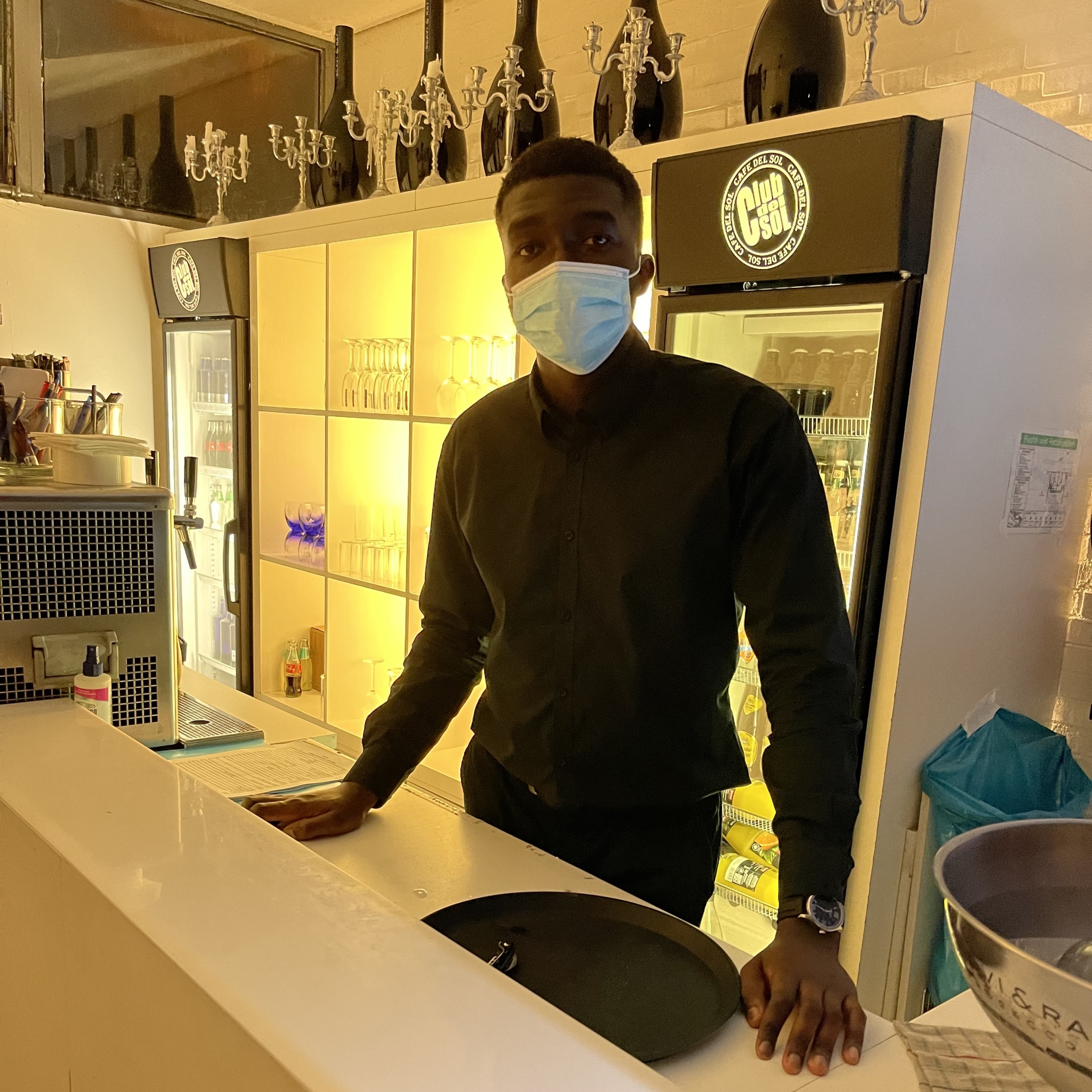 Mitarbeiter im Einsatz