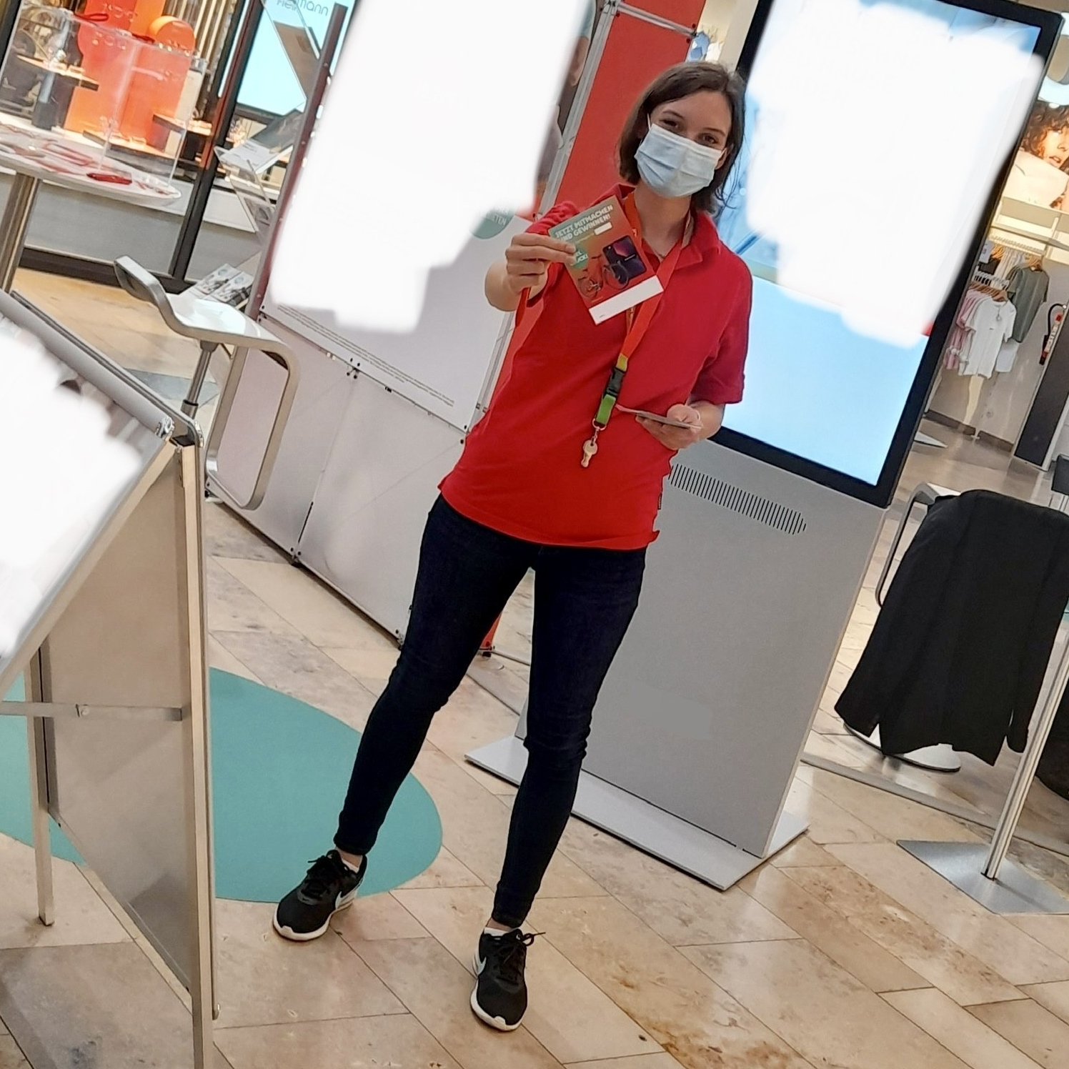Mitarbeiter im Einsatz