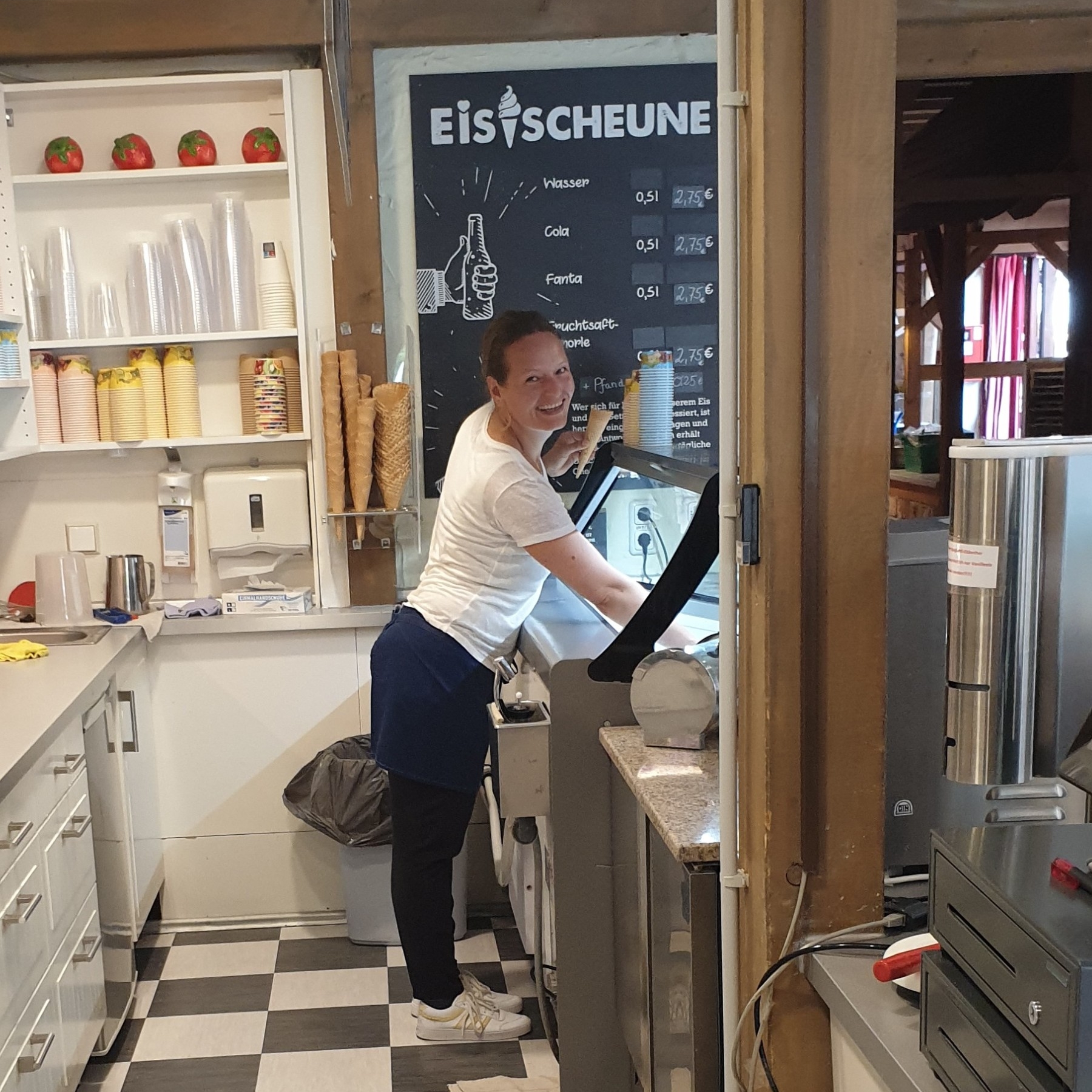 Mitarbeiter im Einsatz