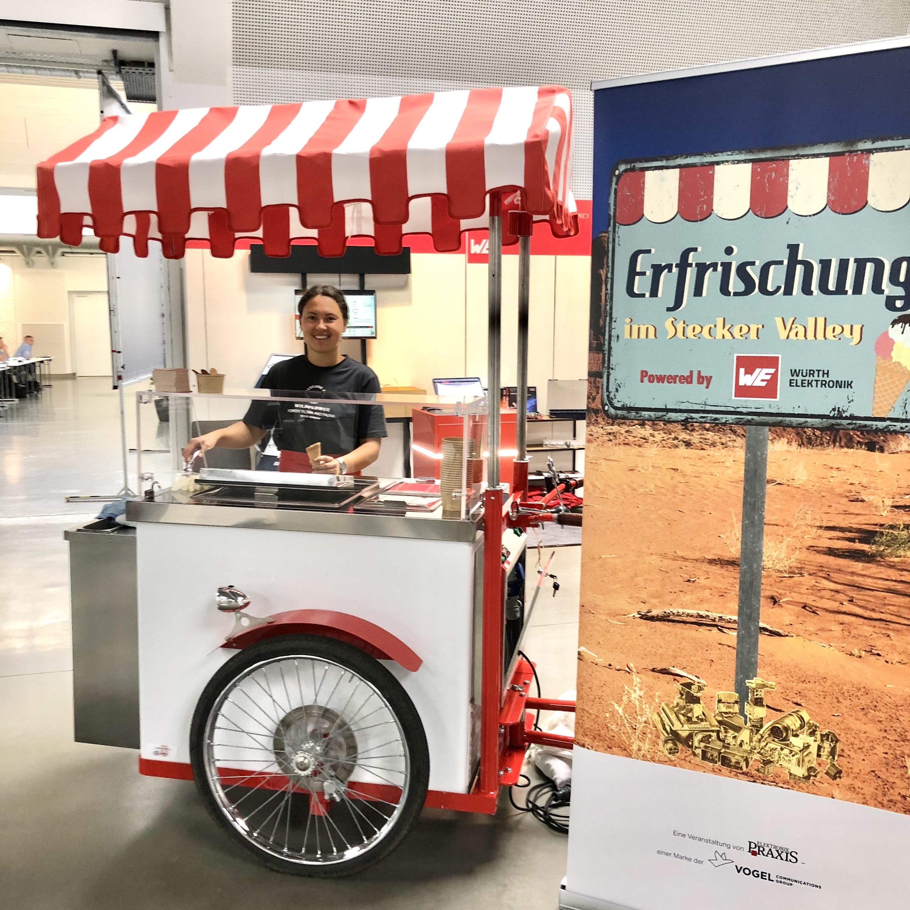 Mitarbeiter im Einsatz
