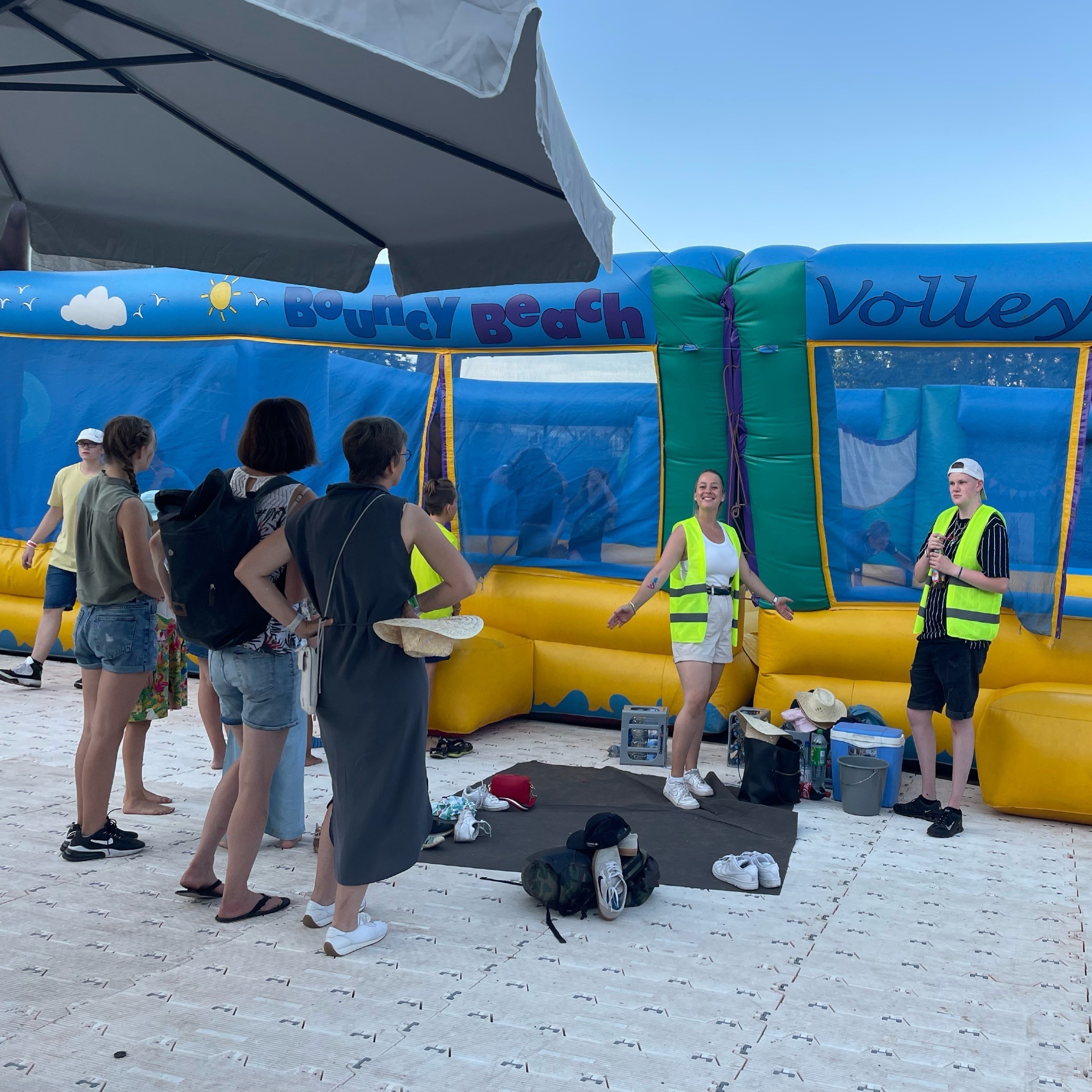 Mitarbeiter im Einsatz