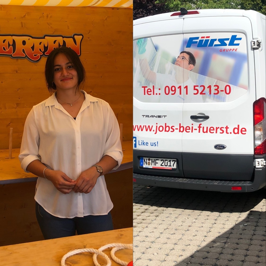 Mitarbeiter im Einsatz