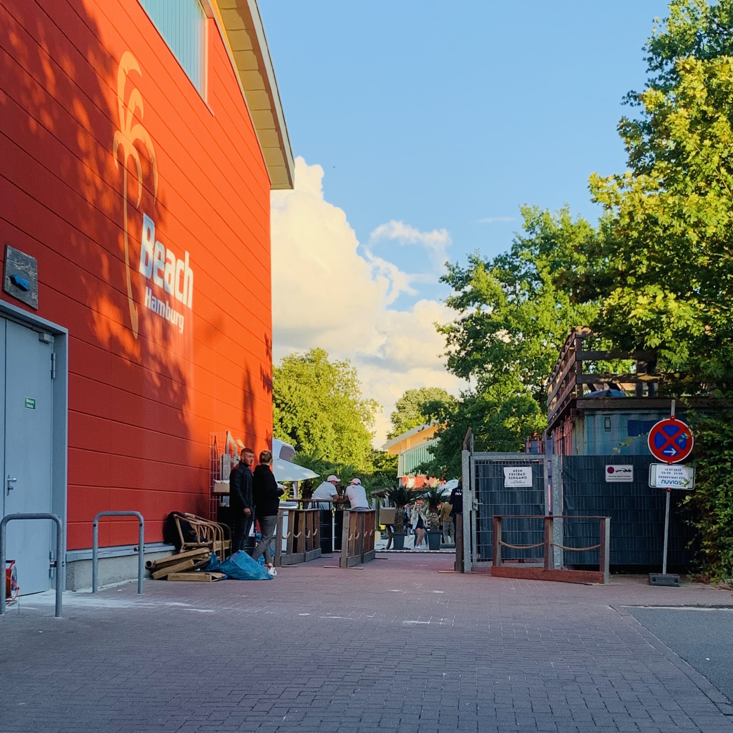 Mitarbeiter im Einsatz
