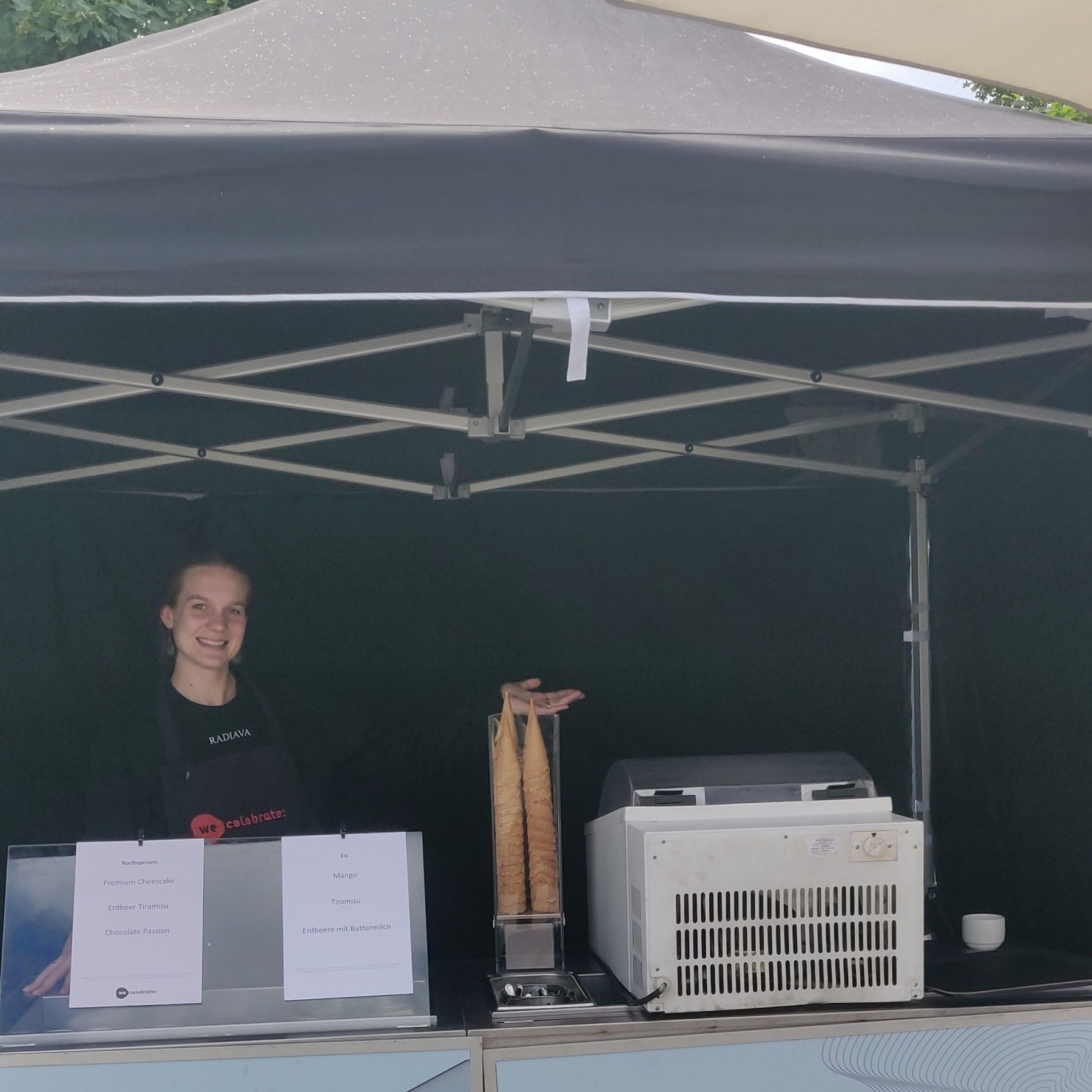 Mitarbeiter im Einsatz
