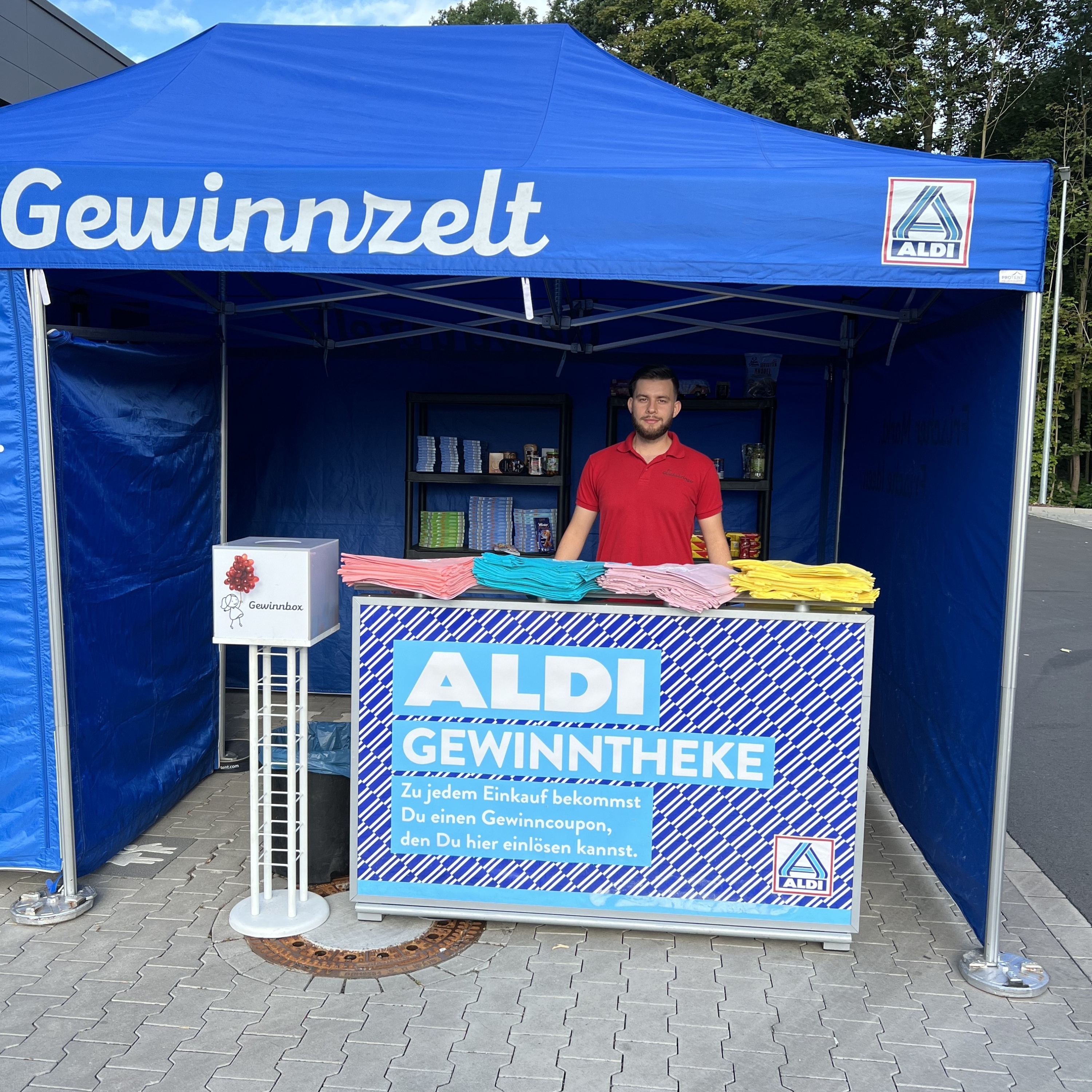 Mitarbeiter im Einsatz