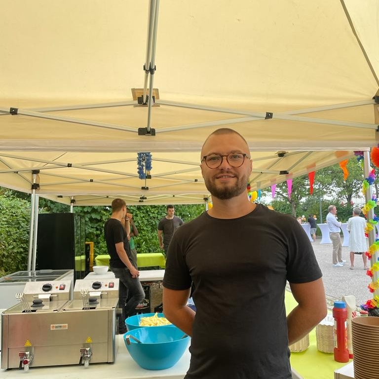 Mitarbeiter im Einsatz