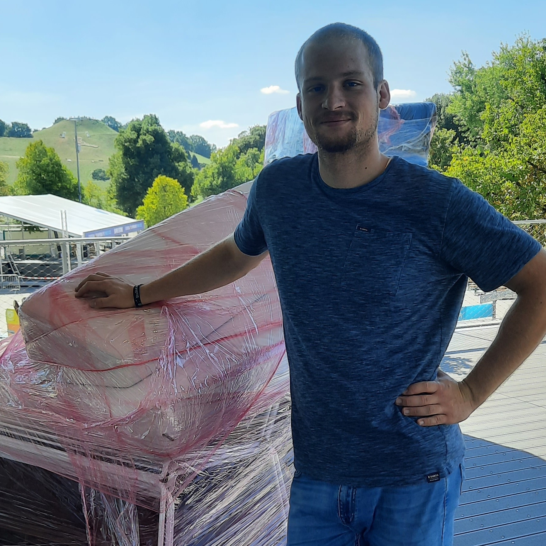 Mitarbeiter im Einsatz