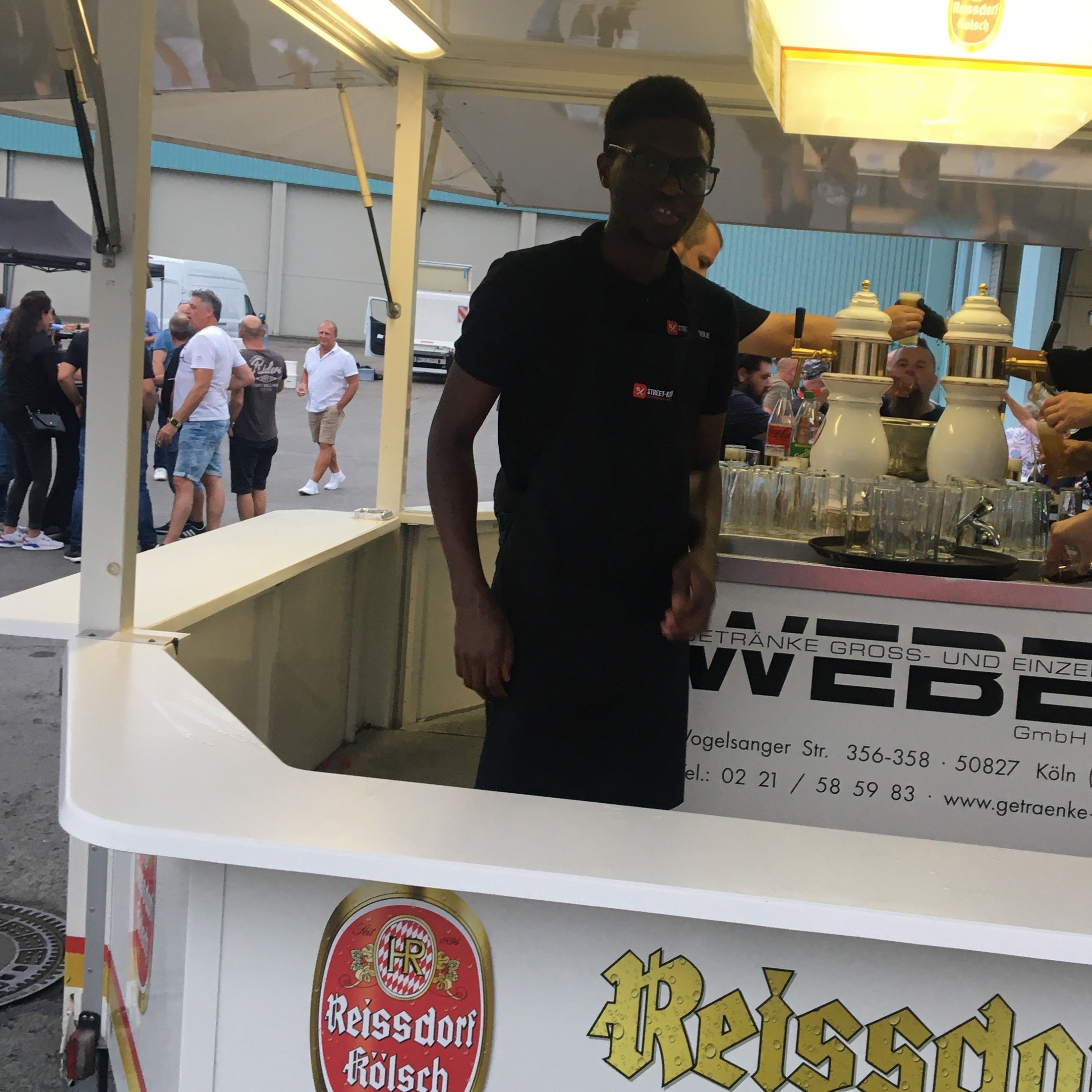 Mitarbeiter im Einsatz