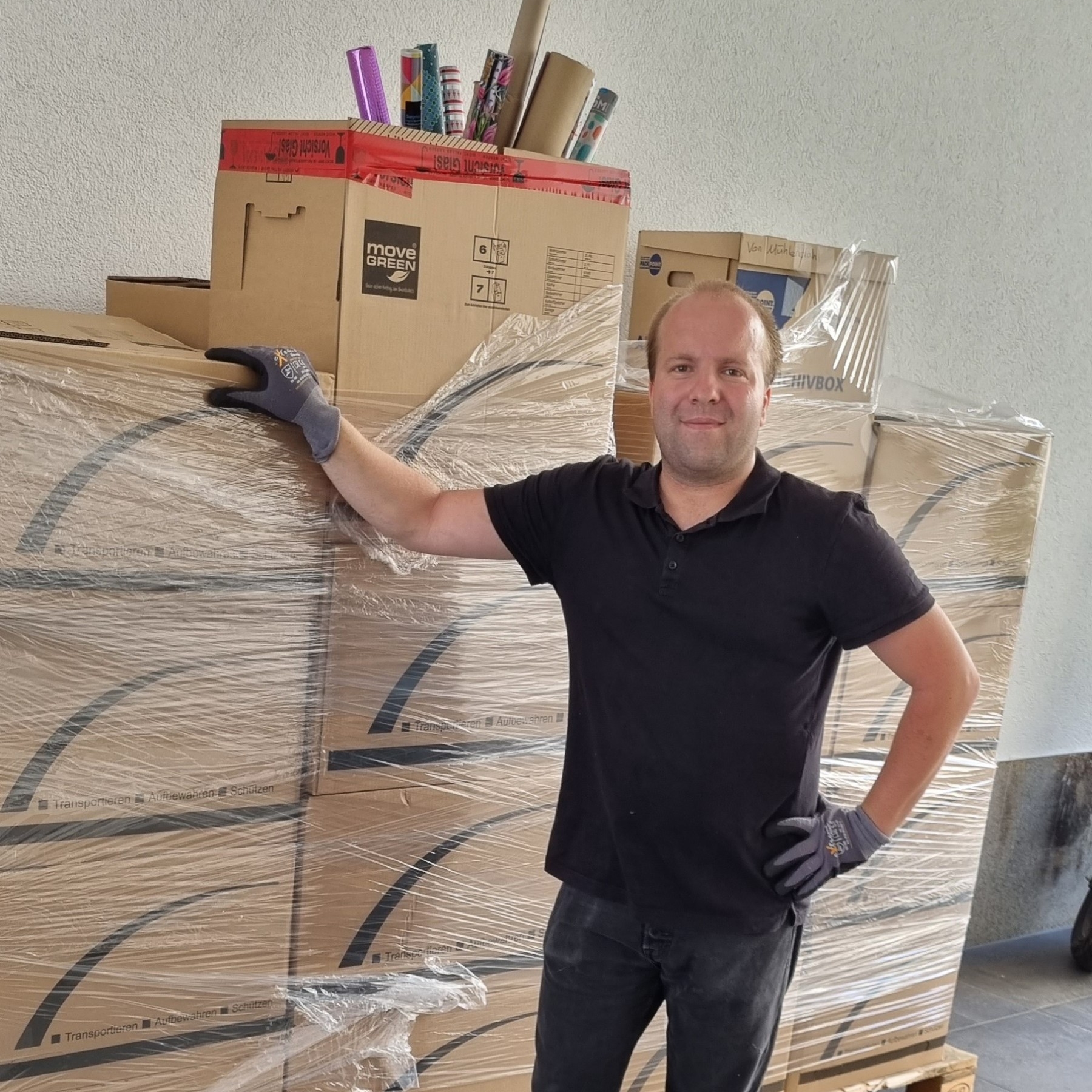 Mitarbeiter im Einsatz
