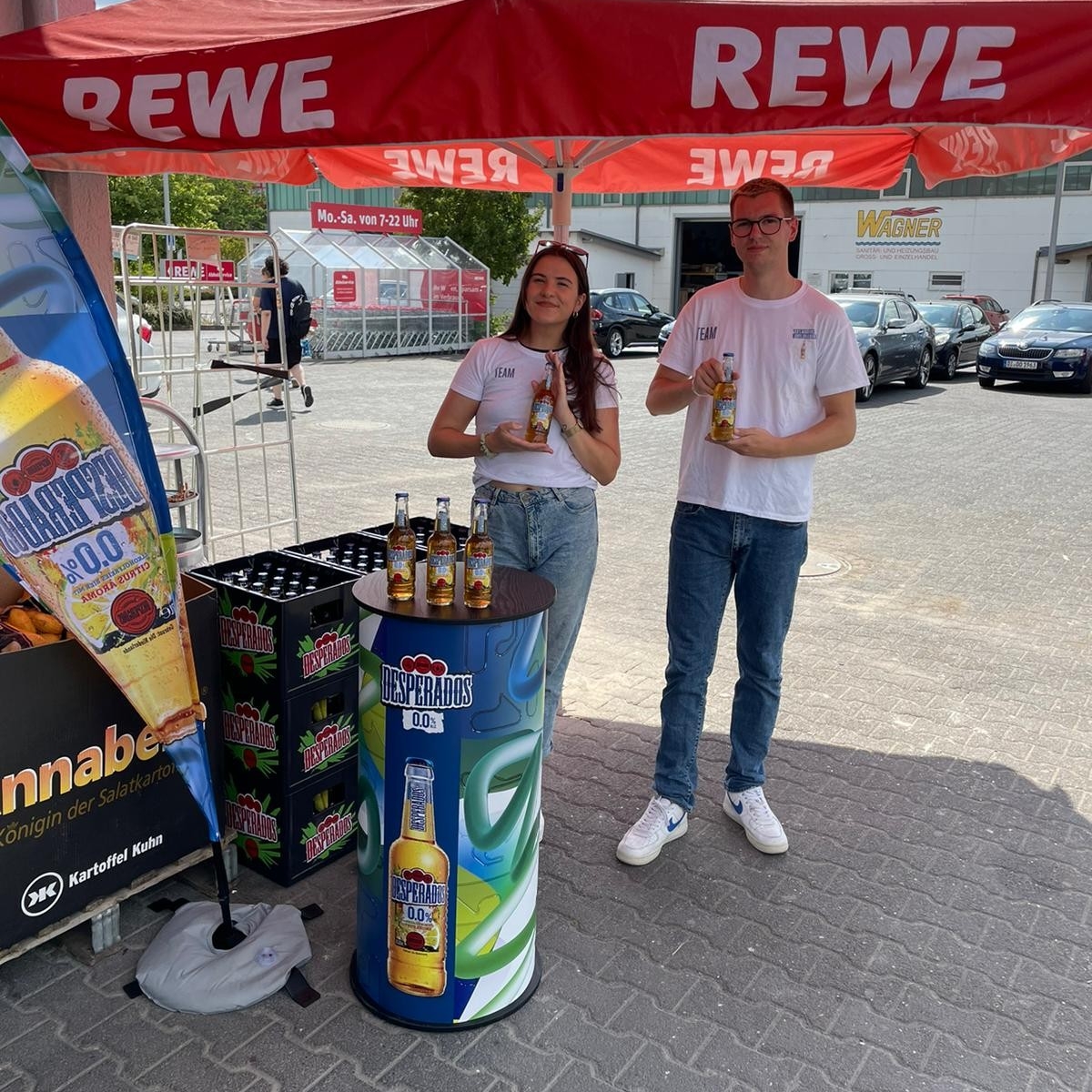 Mitarbeiter im Einsatz