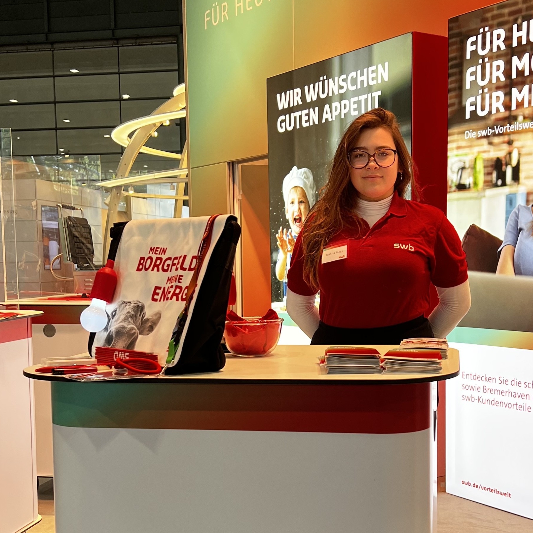 Mitarbeiter im Einsatz