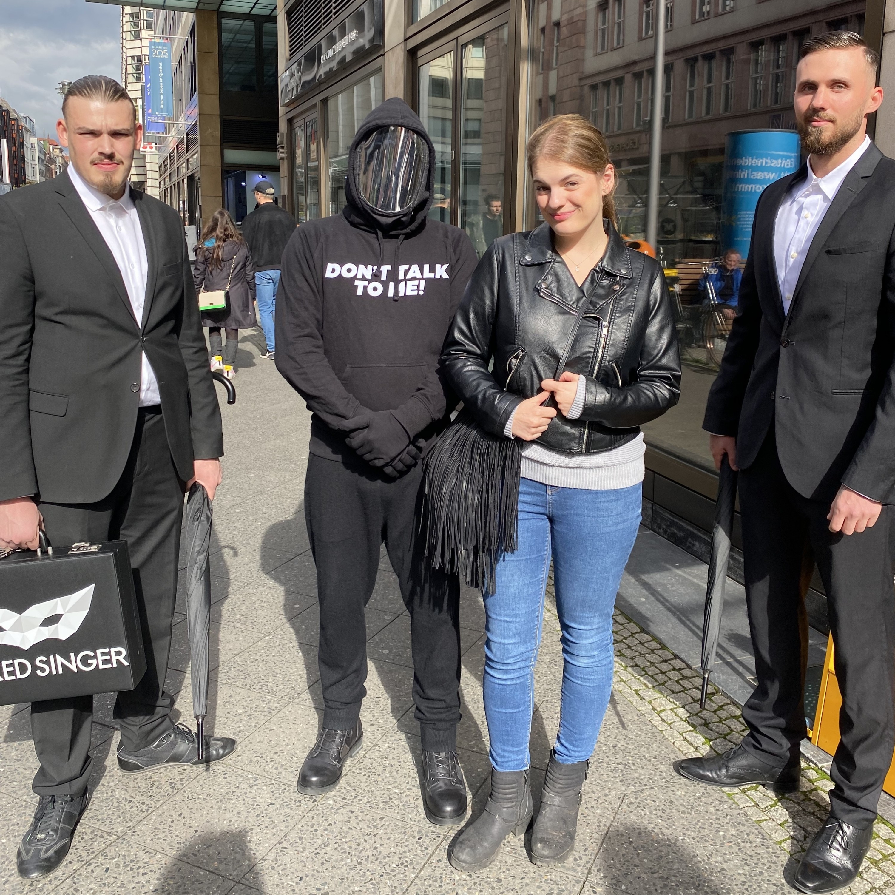 Mitarbeiter im Einsatz