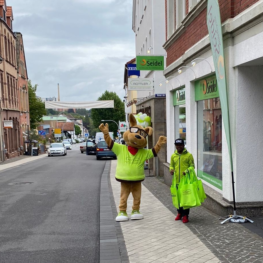 Mitarbeiter im Einsatz