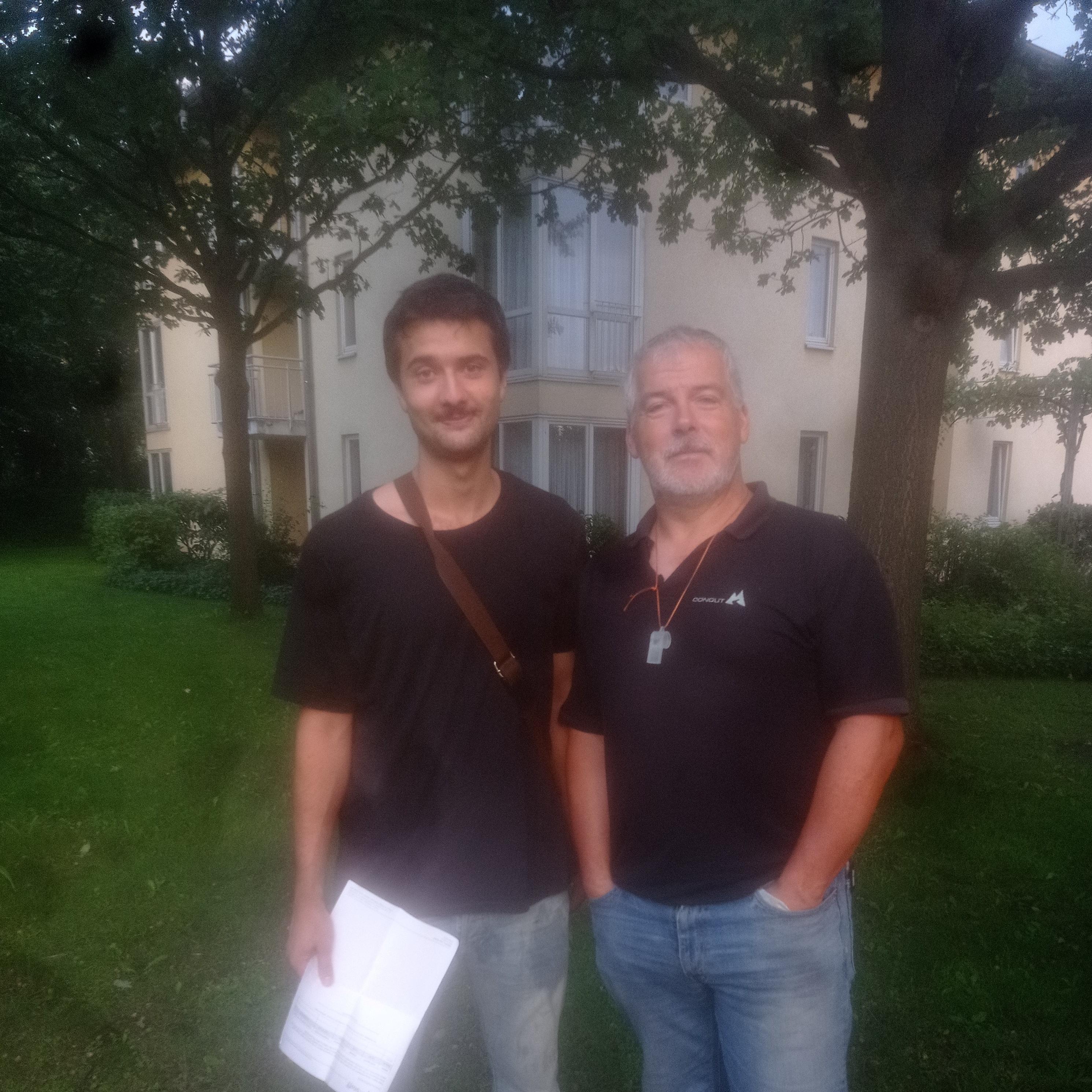 Mitarbeiter im Einsatz