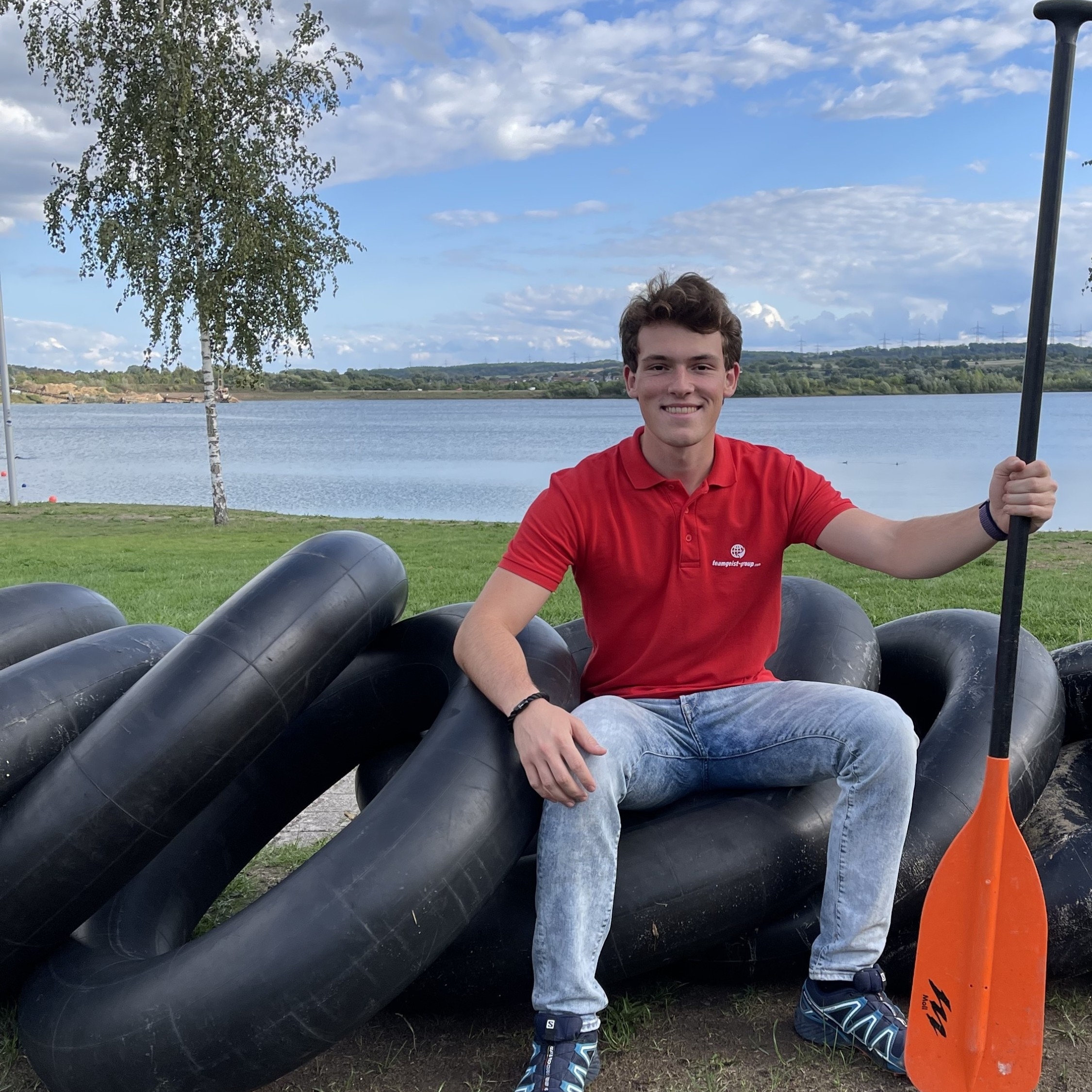 Mitarbeiter im Einsatz