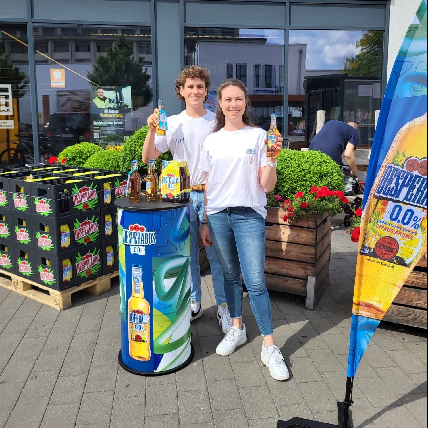 Mitarbeiter im Einsatz