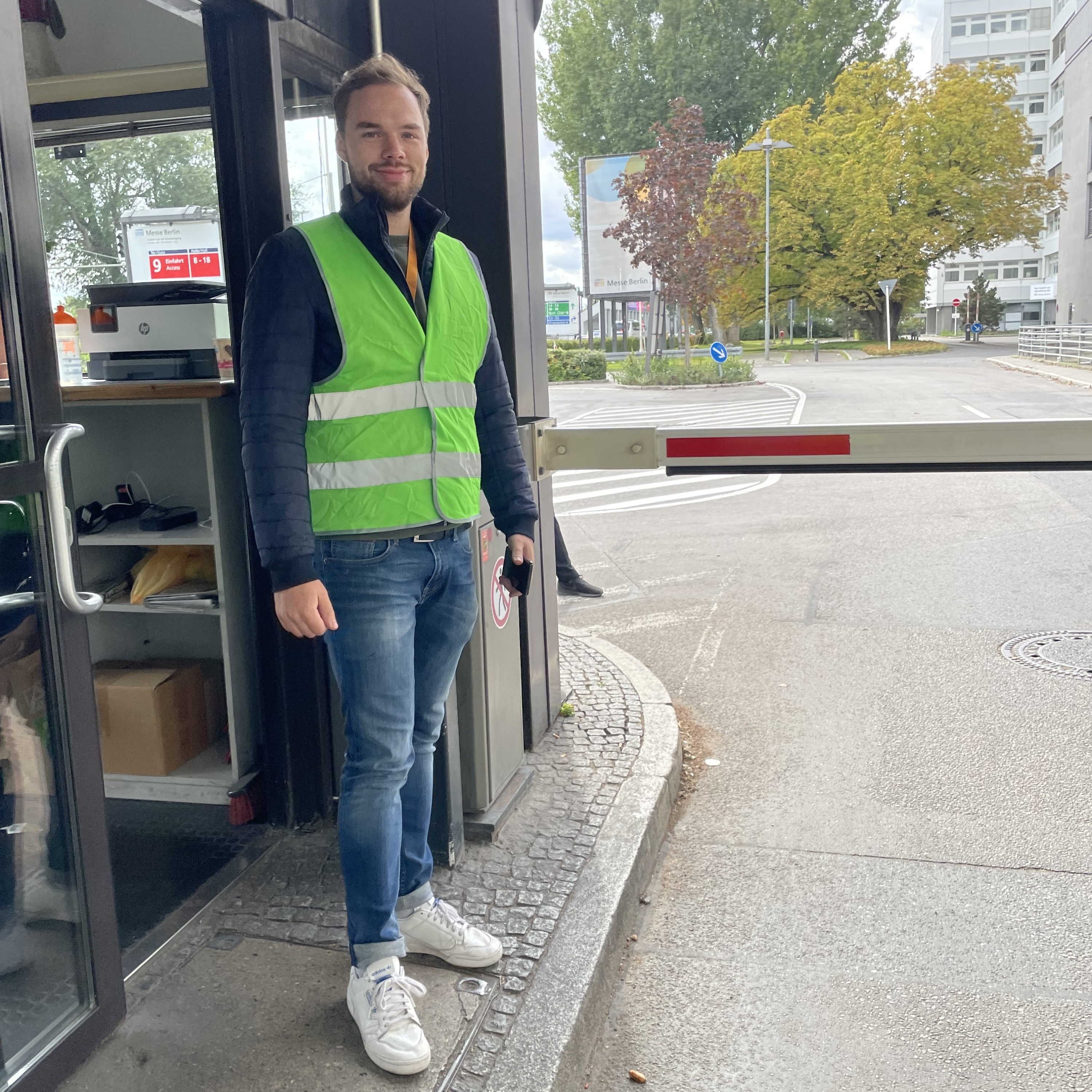 Mitarbeiter im Einsatz