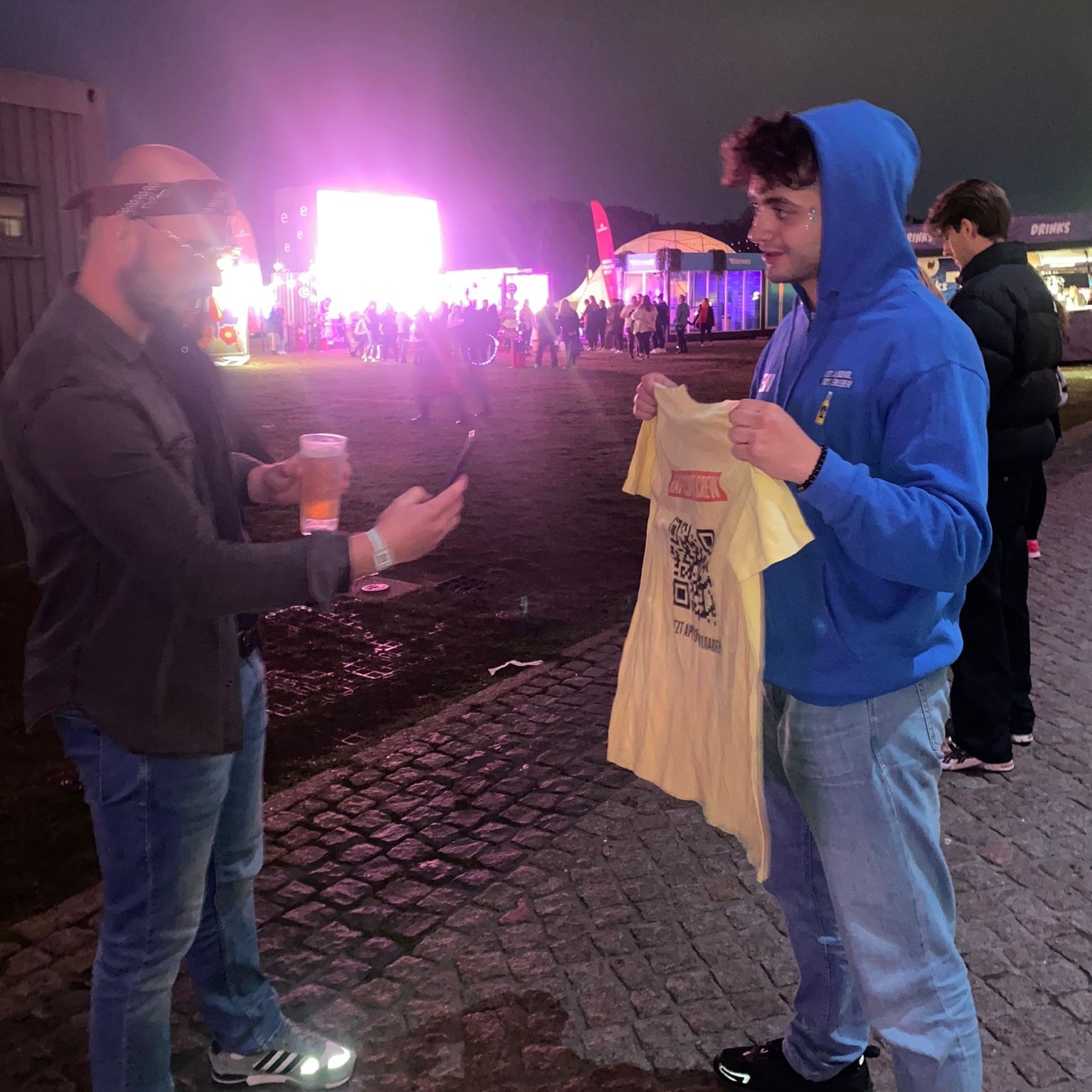 Mitarbeiter im Einsatz