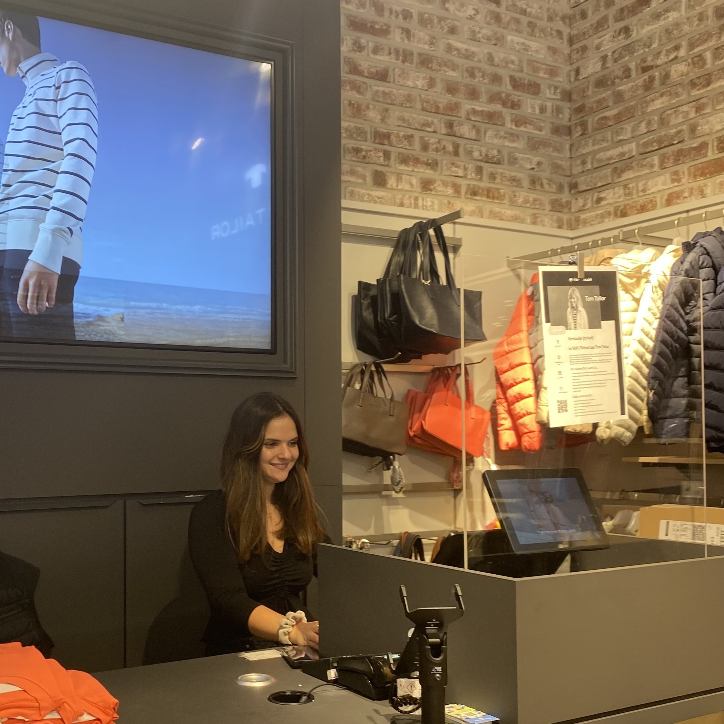 Mitarbeiter im Einsatz