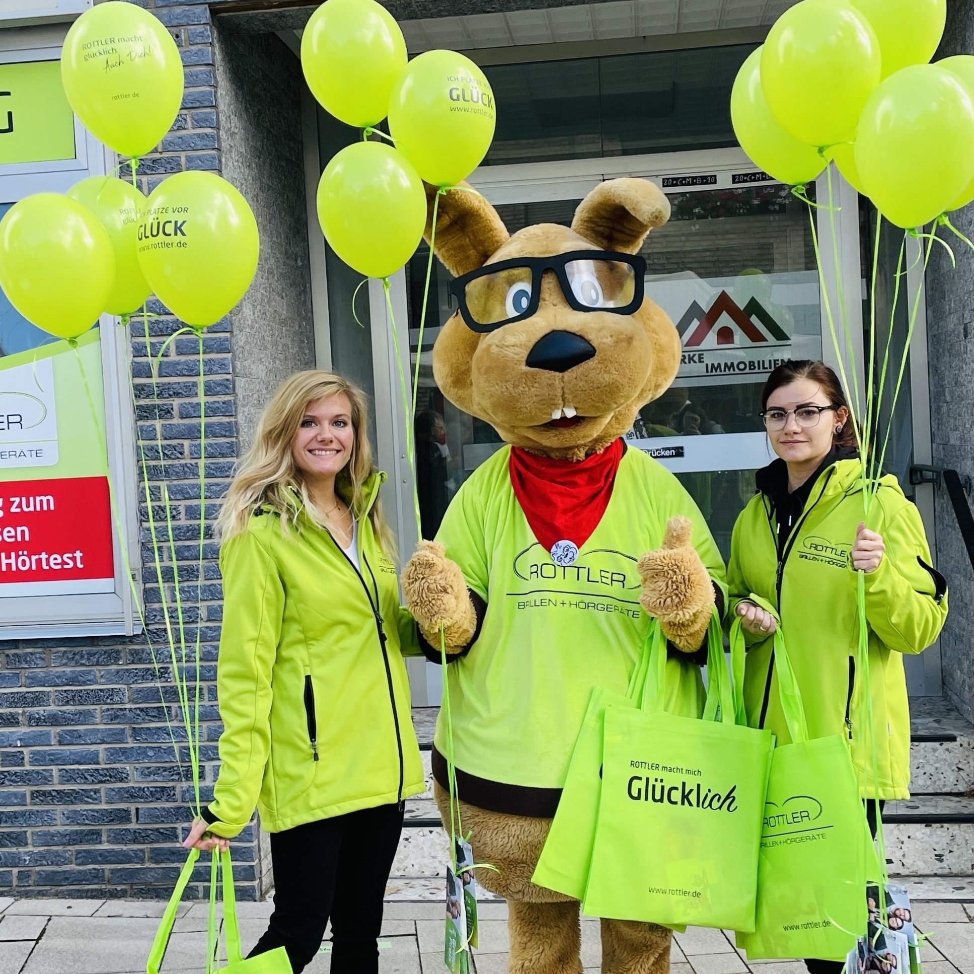 Mitarbeiter im Einsatz