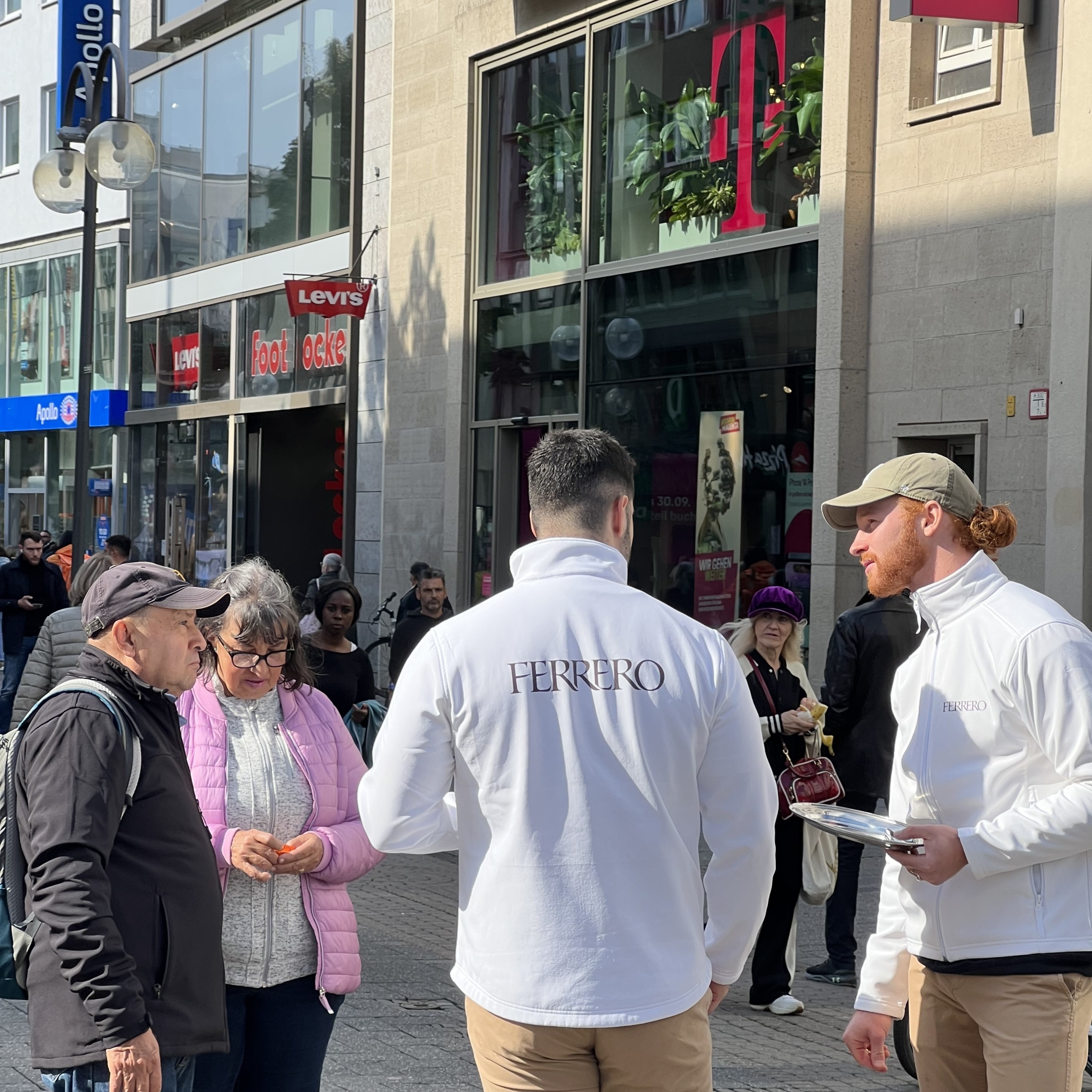 Mitarbeiter im Einsatz